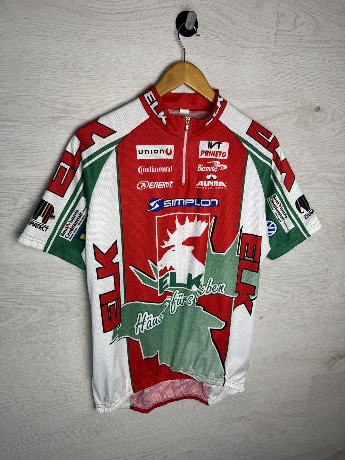 Vintage Vintage Elk Cycling Jersey Size US XL / EU 56 / 4 - 2 Thumbnail