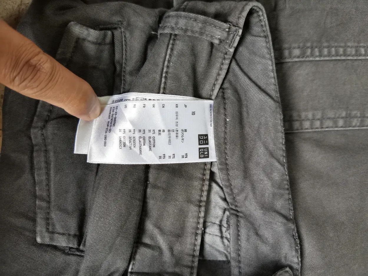 Japanese Brand × Uniqlo Rare!!! Uniqlo Tactical Cargo Multipocket Pants Size US 30 / EU 46 - 4 Thumbnail
