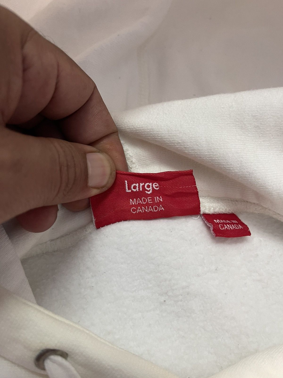 Supreme SUPREME BOX LOGO HOODED SWEATSHIRT RED MINI BOX LOGO PATCH Size US L / EU 52-54 / 3 - 6 Thumbnail