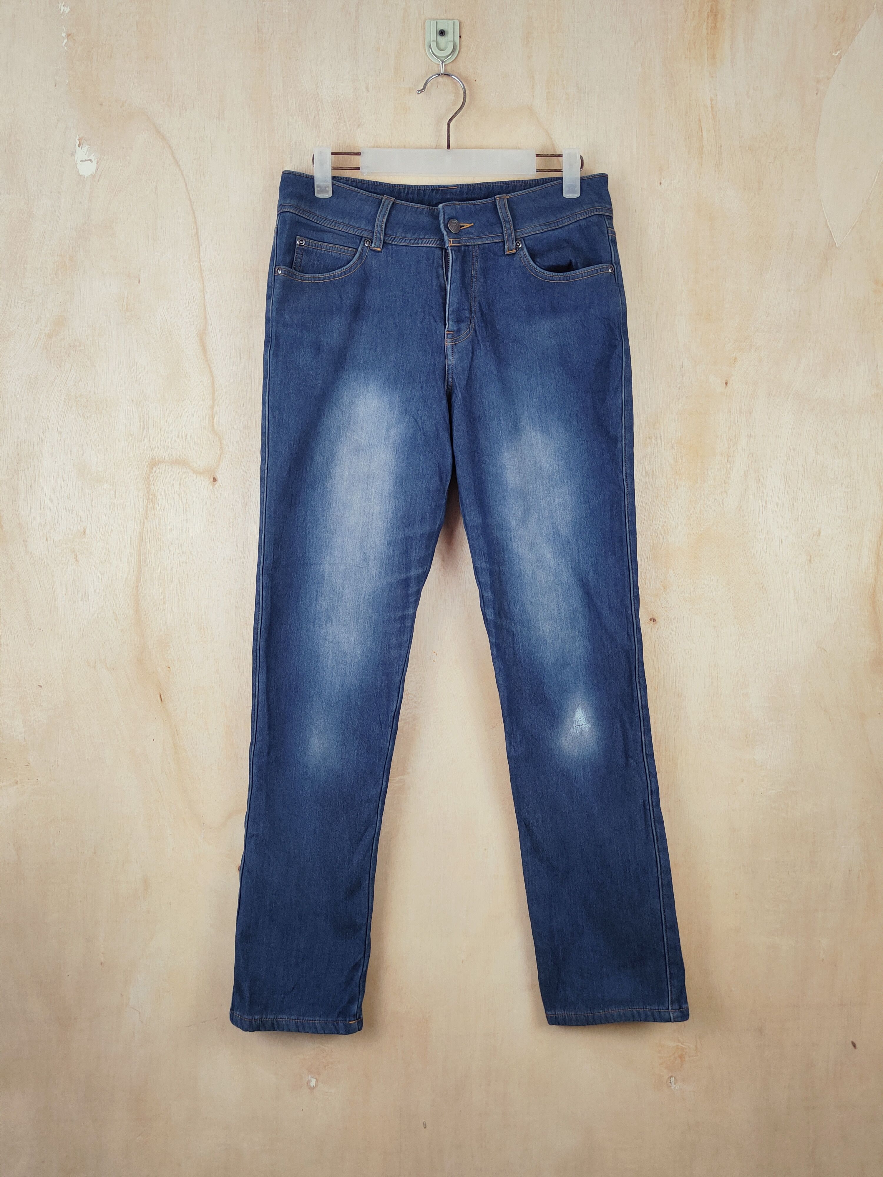 Japanese Brand Japanese Brand Blue Distressed Ripped Soft Jeans #S2502 Size 30" / US 8 / IT 44 - 1 Thumbnail