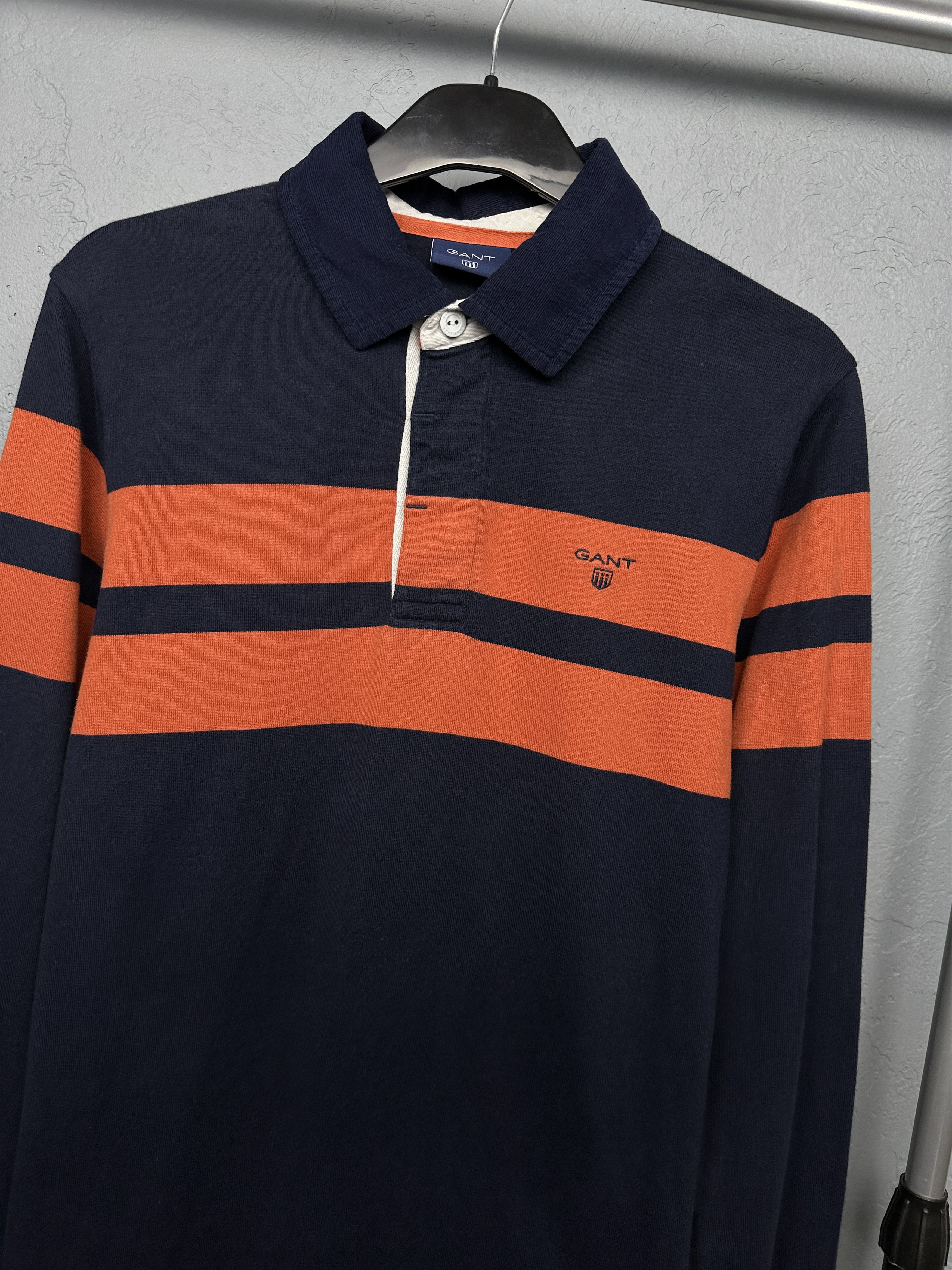 Gant Gant Vintage Mens Rugby Long Sleeve Polo Shirt Size US S / EU 44-46 / 1 - 2 Thumbnail