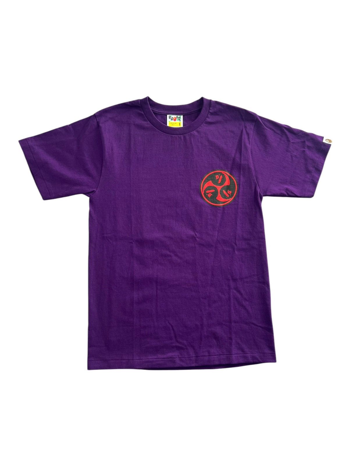 Bape Purple Bape Mitsudomoe TShirt Size US S / EU 44-46 / 1 - 2 Thumbnail