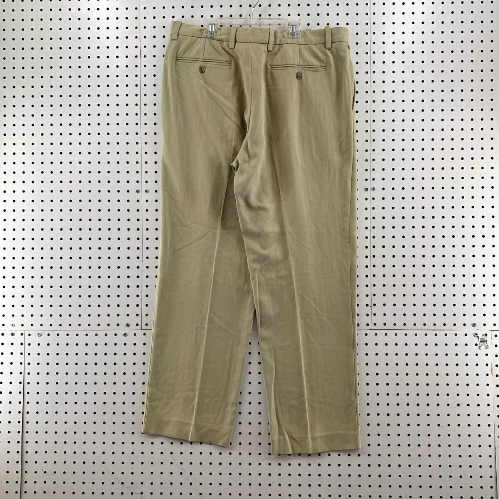 Tommy Bahama Tommy Bahama Silk Blend Dress Pants Mens Size 35x31.5 Beige Size US 35 - 6 Thumbnail