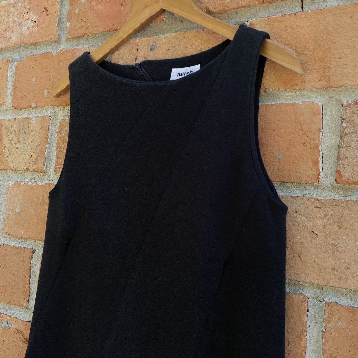 Y's IWISH Elegant Black Fur Maxi Dress Size S / US 4 / IT 40 - 6 Thumbnail