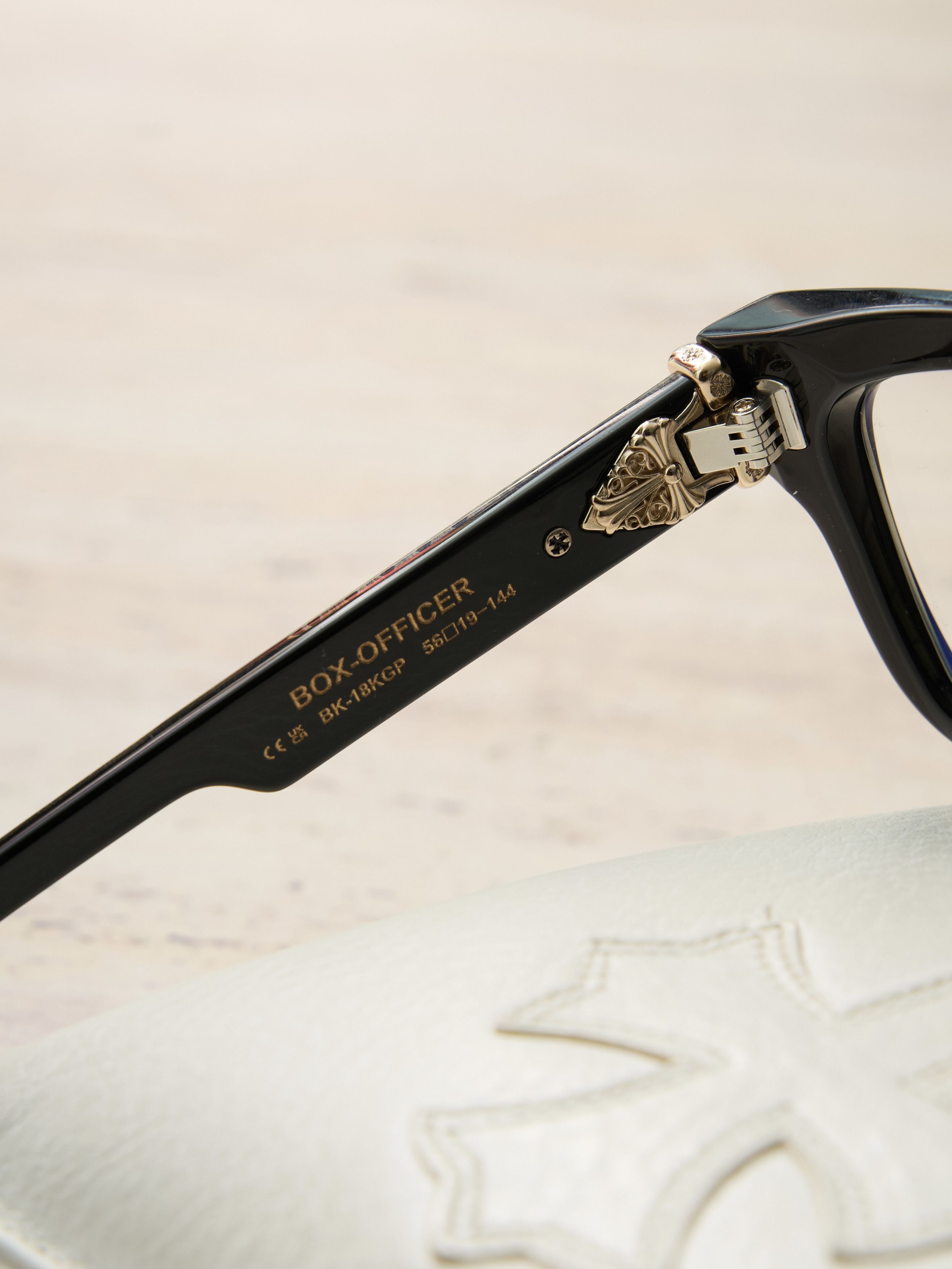 Chrome Hearts CHROME HEARTS BOX-OFFICER BLACK/18KGP Size ONE SIZE - 7 Thumbnail