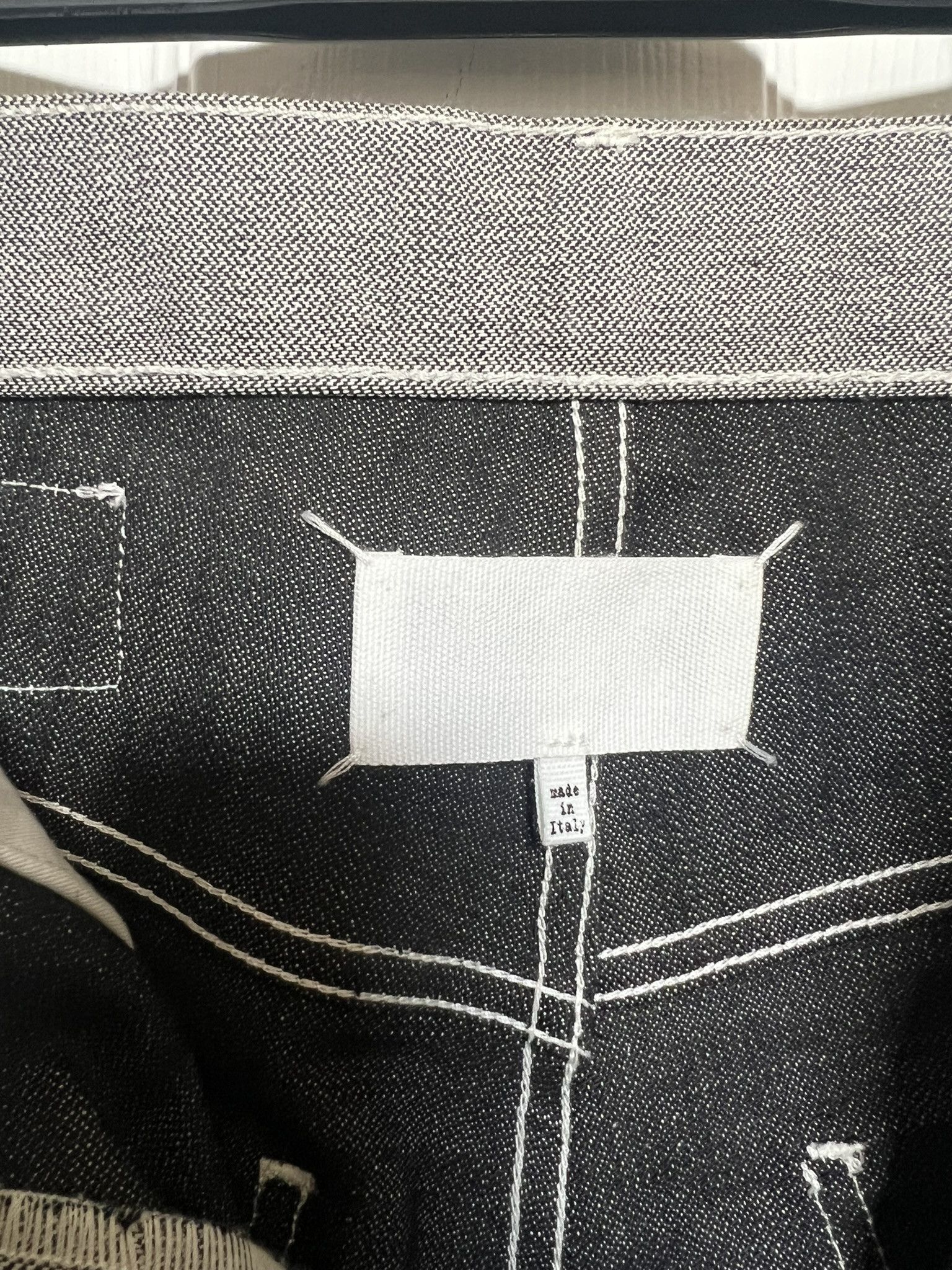 Maison Margiela Maison Margiela Broken Twill Turn Up Jeans sz 31 Size US 31 - 8 Thumbnail