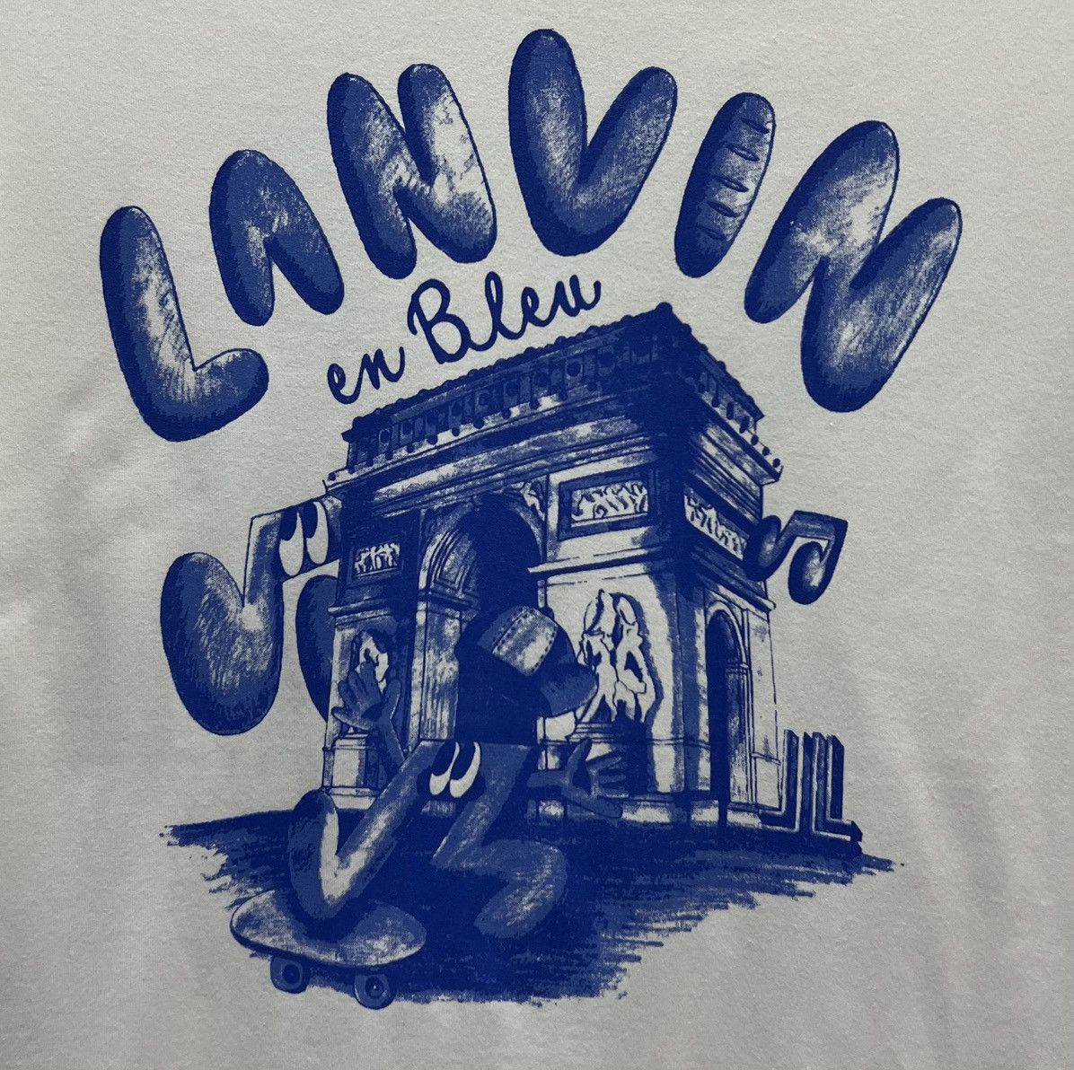 Lanvin VINTAGE LANVIN en bleu SHIRT Size US M / EU 48-50 / 2 - 3 Thumbnail