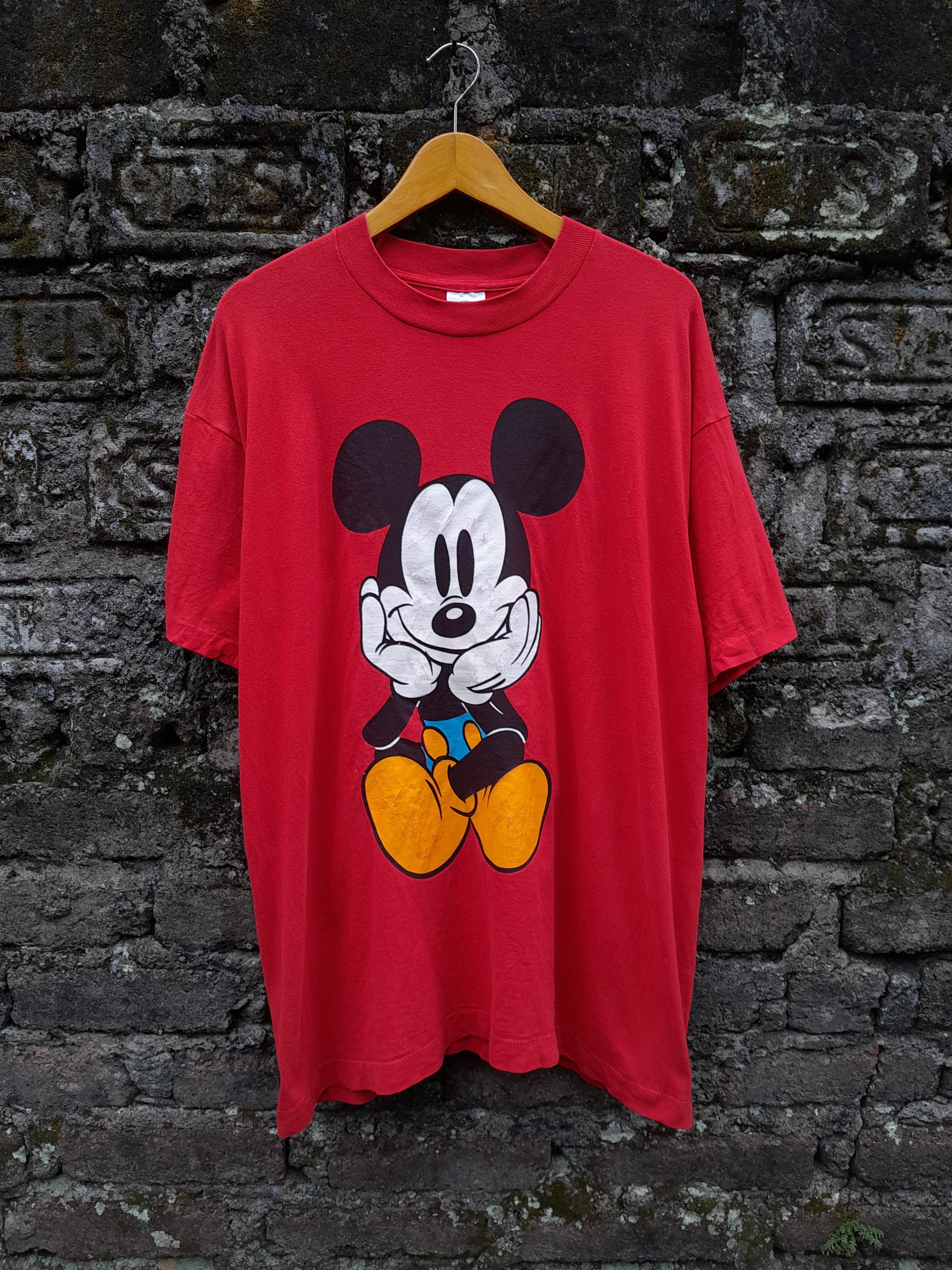 Rap Tees Vintage 90s Streetwear Mickey Mouse tee worn by A$AP ROCKY Size US XL / EU 56 / 4 - 1 Thumbnail