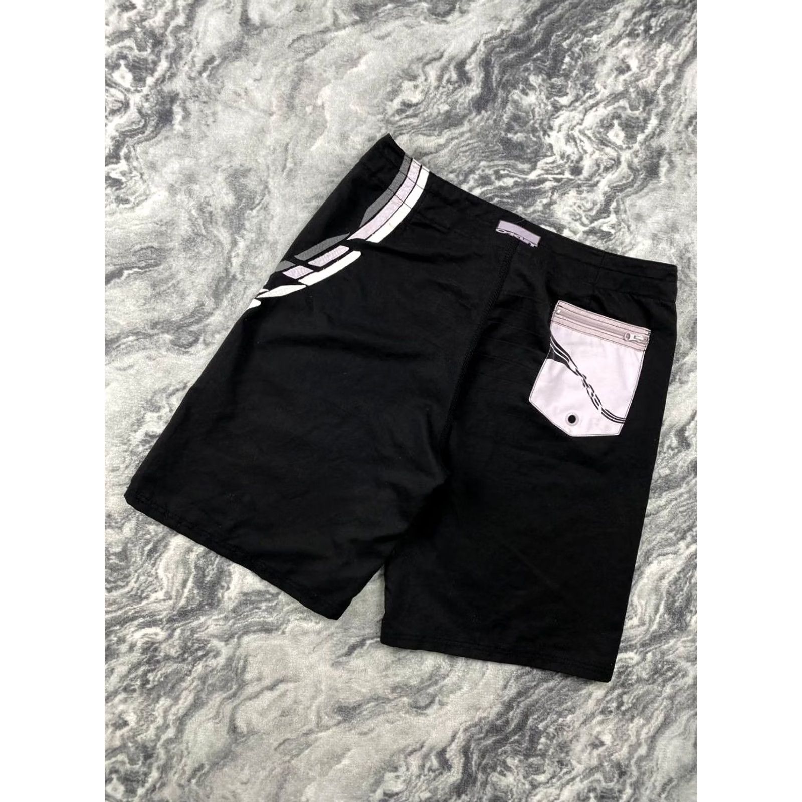 Oakley VINTAGE Oakley Shorts Men 90s Board Swim Surf Black 36 Size US 36 / EU 52 - 2 Thumbnail