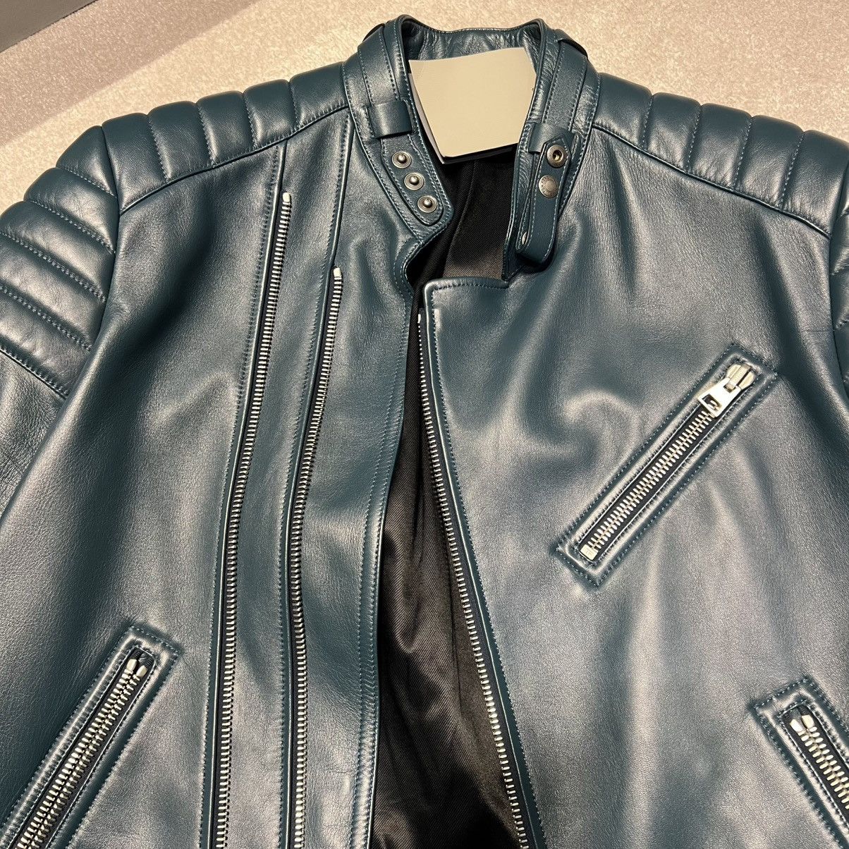 Tom Ford Tom Ford Leather Jacket in Large Size US L / EU 52-54 / 3 - 5 Thumbnail