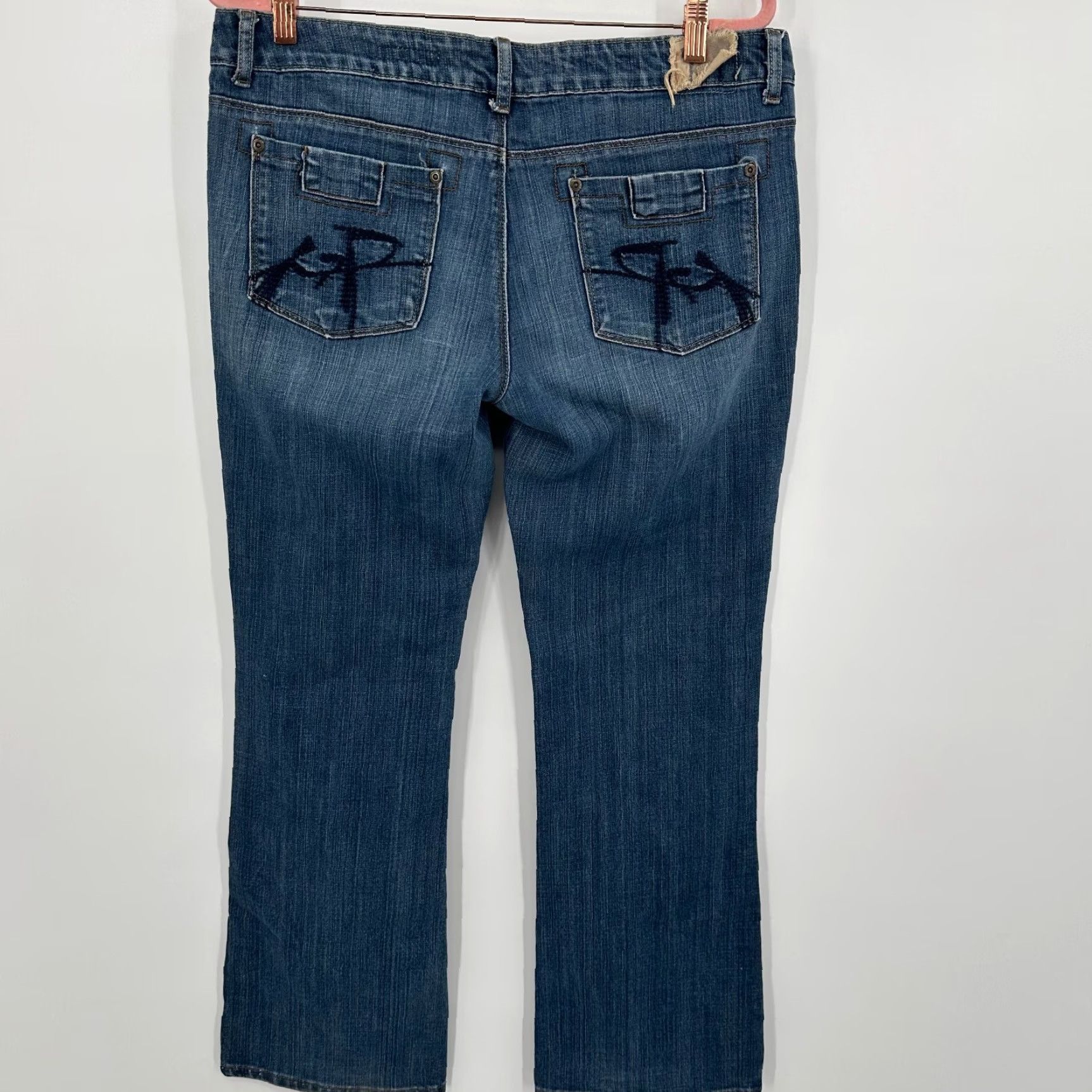 Vintage Chip & Pepper Jeans Women 13 Blue Denim Cotton Stretch Laguna Beach Bootcut Jeans Size 34" / US 12 / IT 48 - 3 Thumbnail