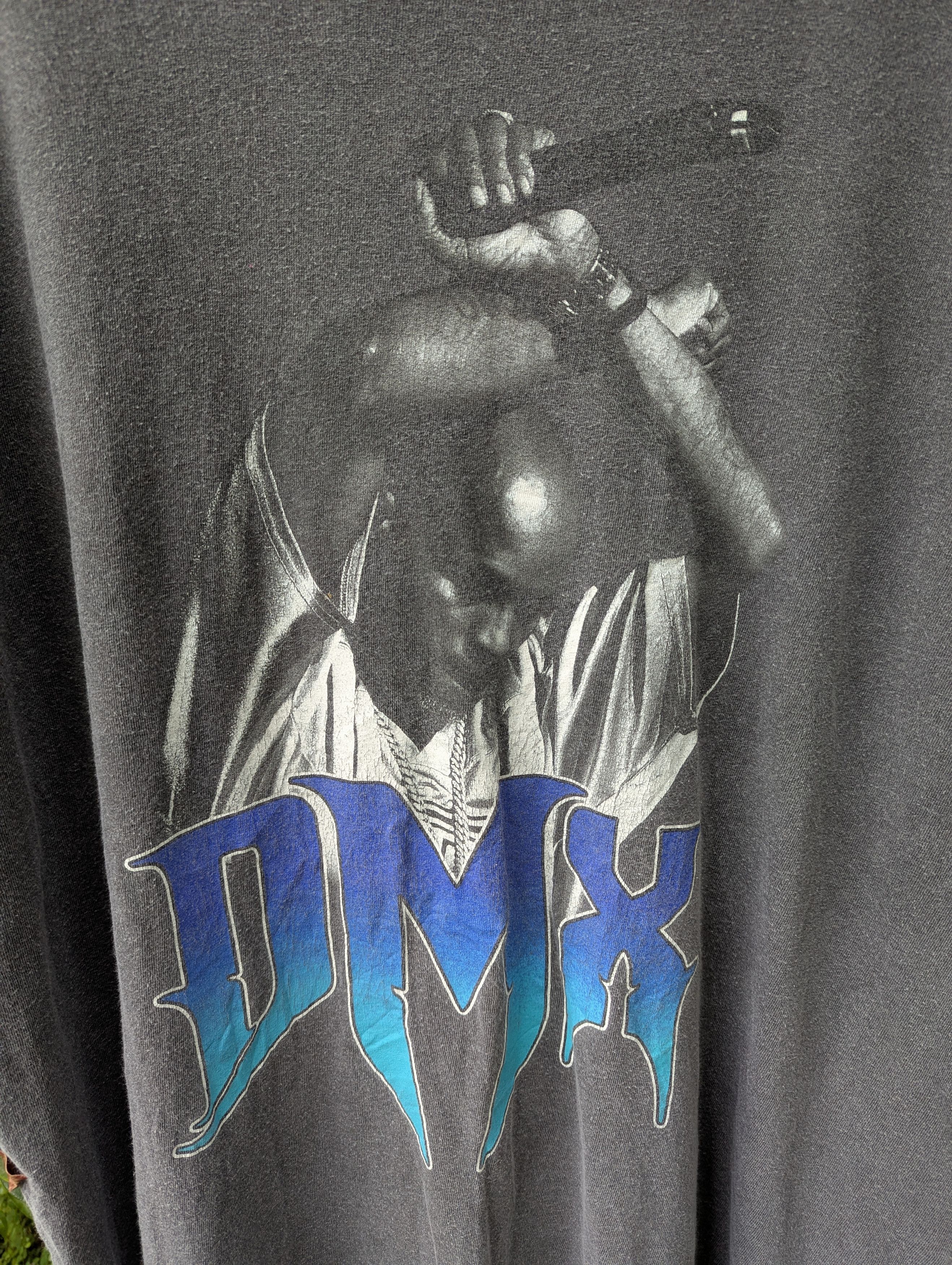 Rap Tees DMX American Rapper Sunfaded Tshirt Size US XXL / EU 58 / 5 - 2 Thumbnail