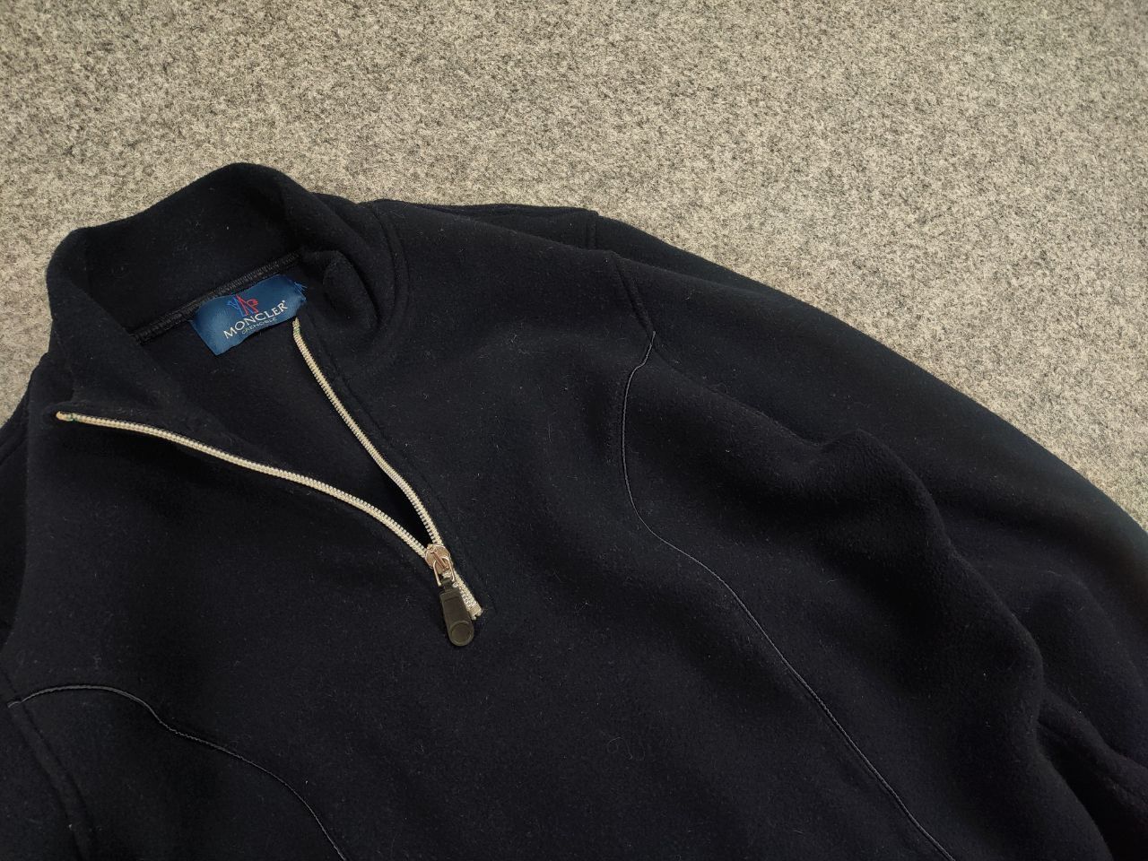 Moncler Vintage 90s Moncler Grenoble Husky trevira Pullover Fleece Size L / US 10 / IT 46 - 7 Thumbnail