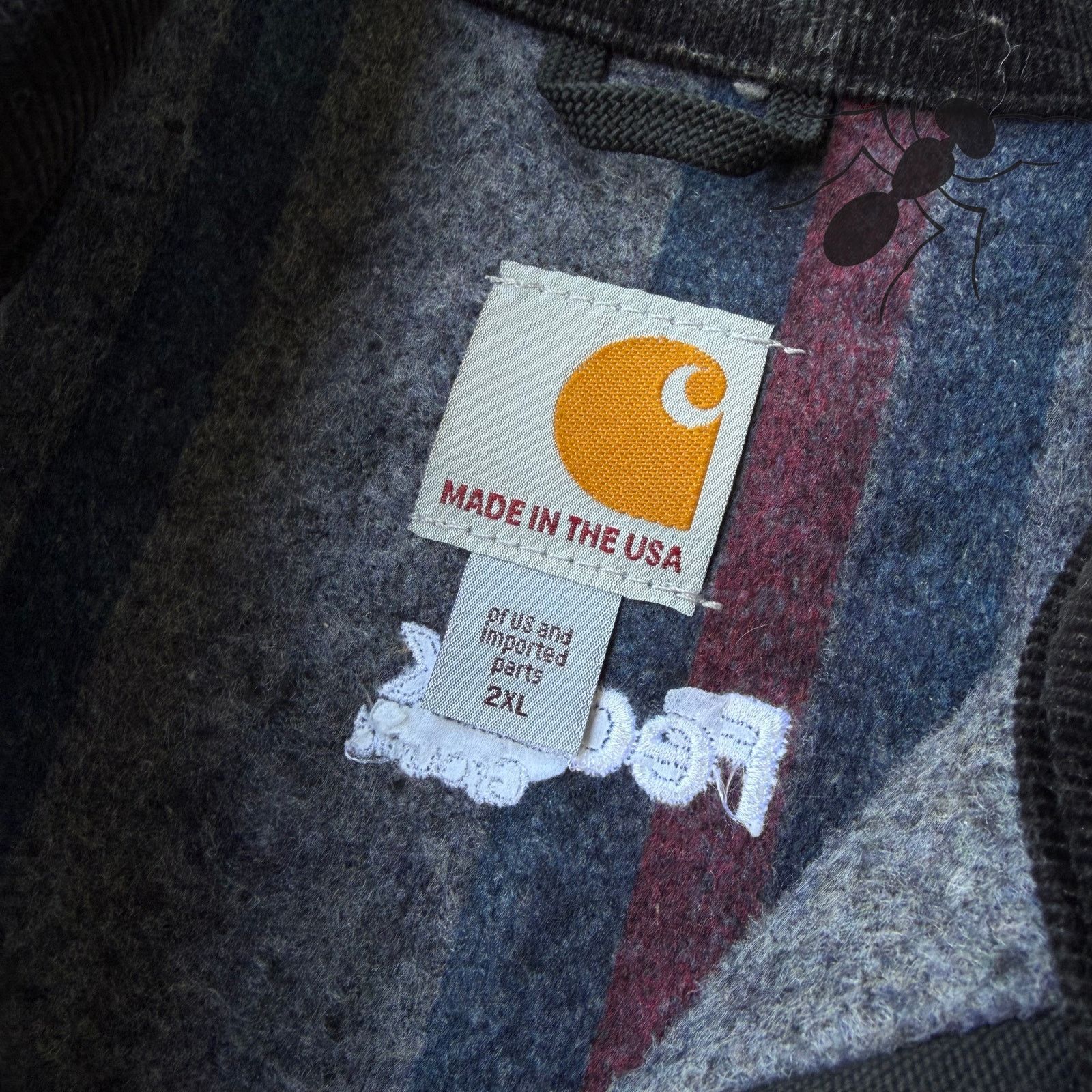 Carhartt × Vintage Carhartt J001 black Detroit work wear jacket Size US XXL / EU 58 / 5 - 9 Thumbnail