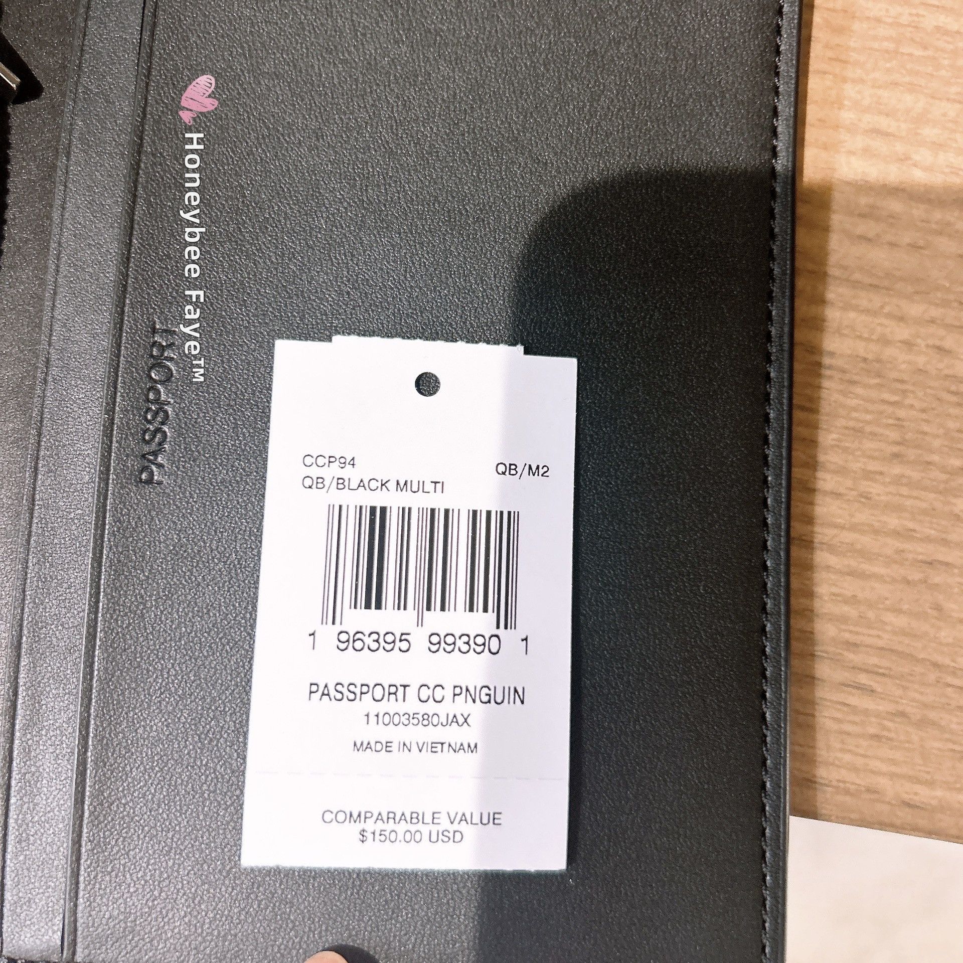 Coach Passport Card Case With Penguin Print CCP94 Size ONE SIZE - 6 Thumbnail