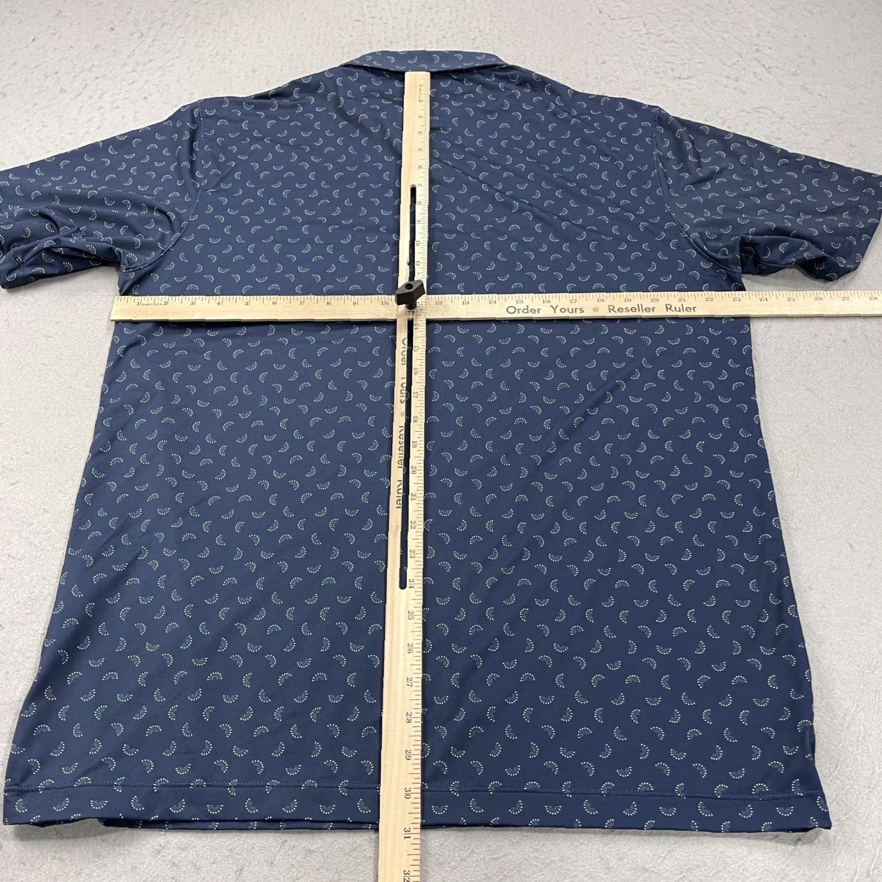 Vintage Devereux Polo Shirt Mens Large Blue Golf Polo Shirt Regular Short Sleeve Button Collared Logo Performance All Seasons Blue Size US L / EU 52-54 / 3 - 7 Thumbnail