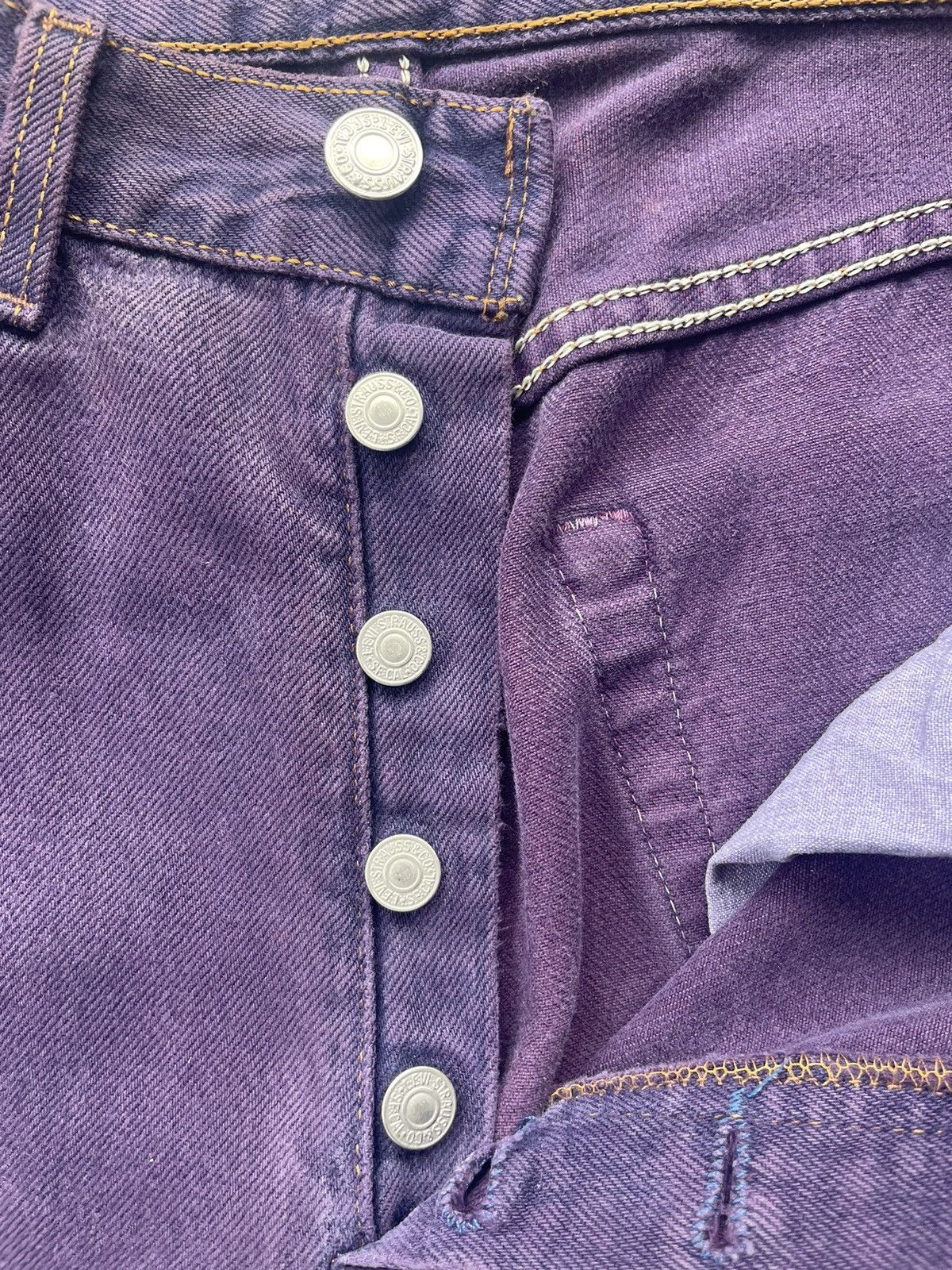 Levi's × Vintage Vintage 1997 Levis 501 e Purple Size 30" / US 8 / IT 44 - 17 Thumbnail