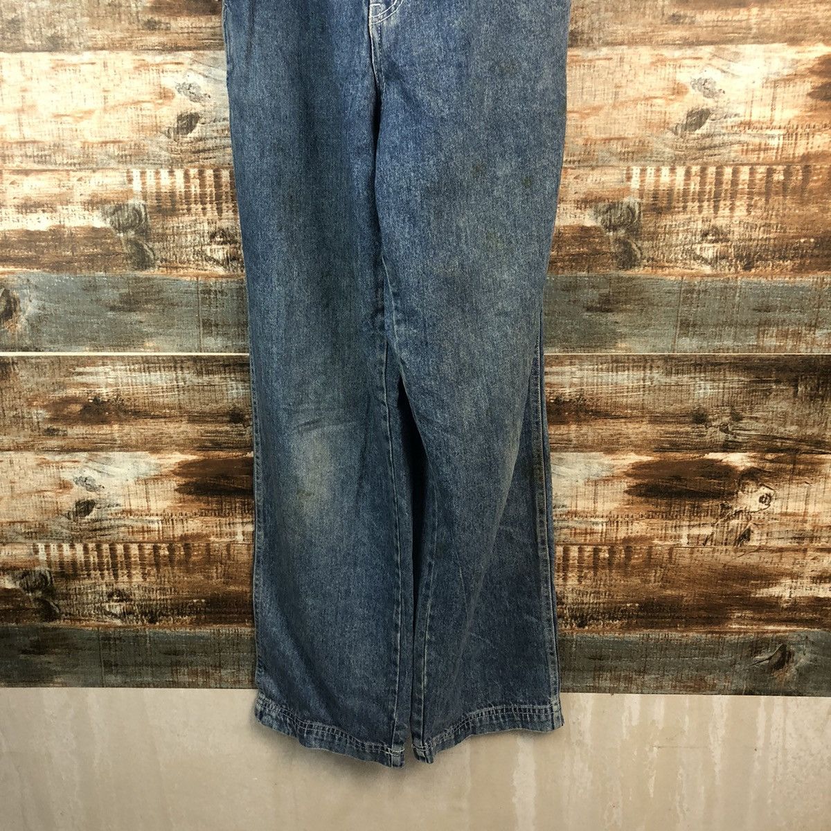 Mickey Mouse Poppins Mickey Mouse Overalls Denim #A2108 Size US 30 / EU 46 - 4 Thumbnail