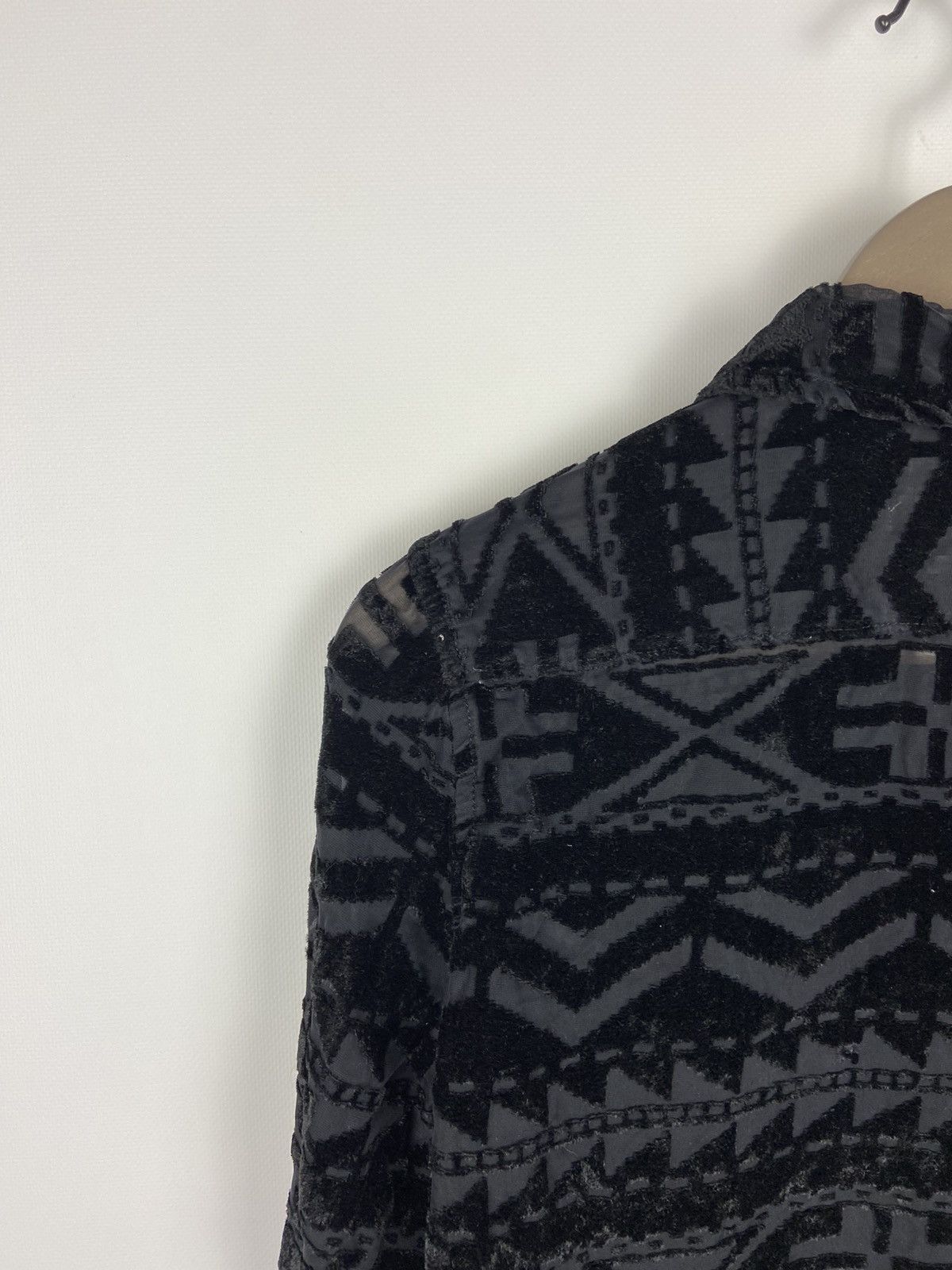 Denim & Supply Ralph Lauren Denim & Supply Ralph Lauren Burnout Aztec Women’s Shirt Size XS / US 0-2 / IT 36-38 - 14 Thumbnail