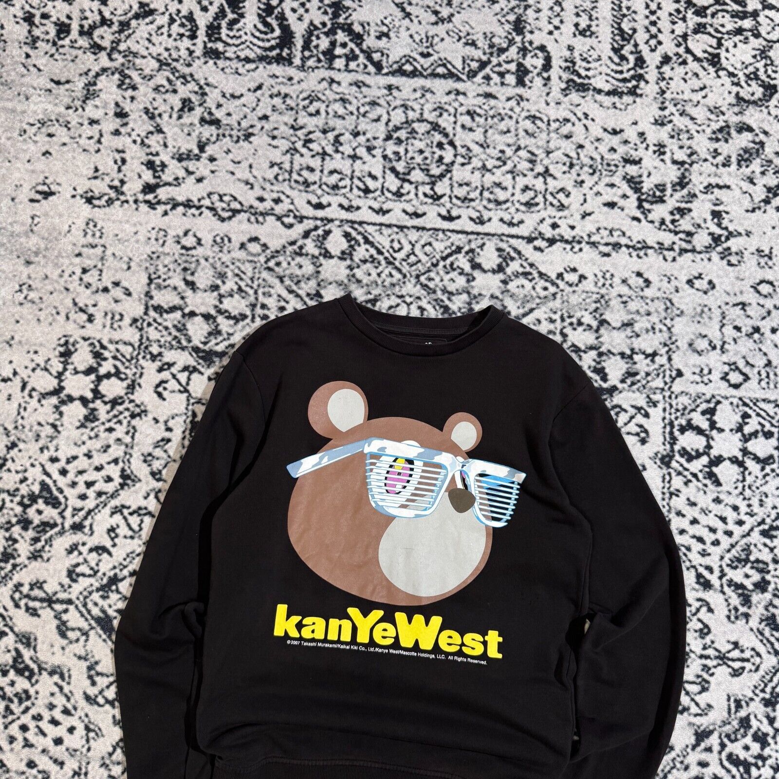 Kanye West × Vintage Kanye West Black Cotton Crewneck Sweatshirt Size XS Yeezy Size US XS / EU 42 / 0 - 4 Thumbnail