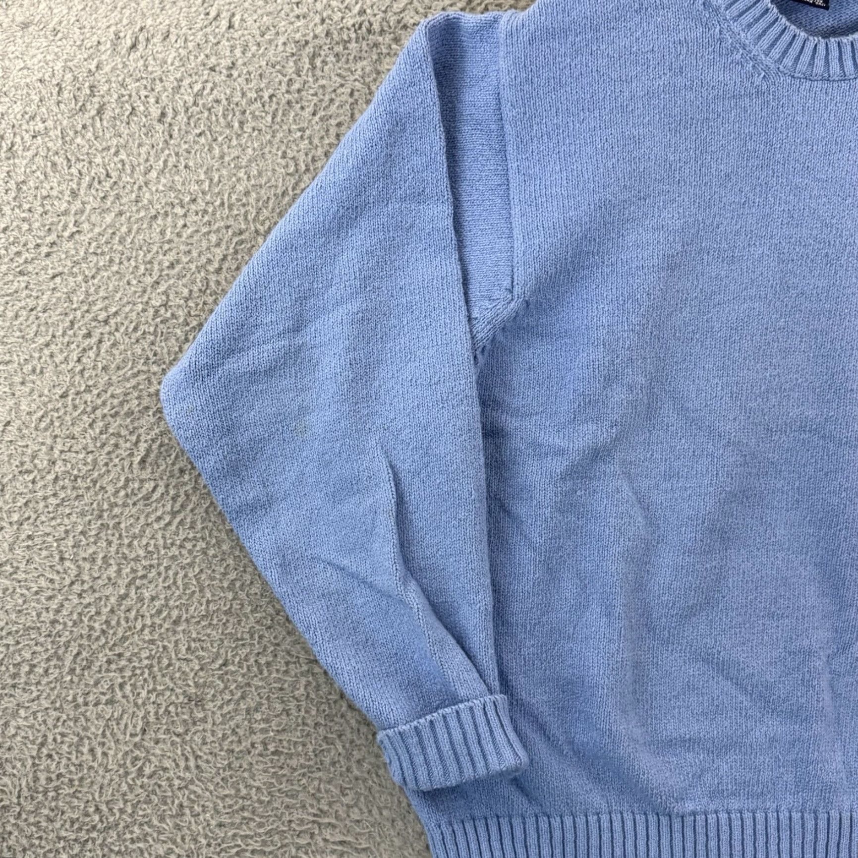 Brooks Brothers VINTAGE Brooks Brothers Sweater Mens XL Blue Crewneck Pullover Knit Size US XL / EU 56 / 4 - 4 Thumbnail