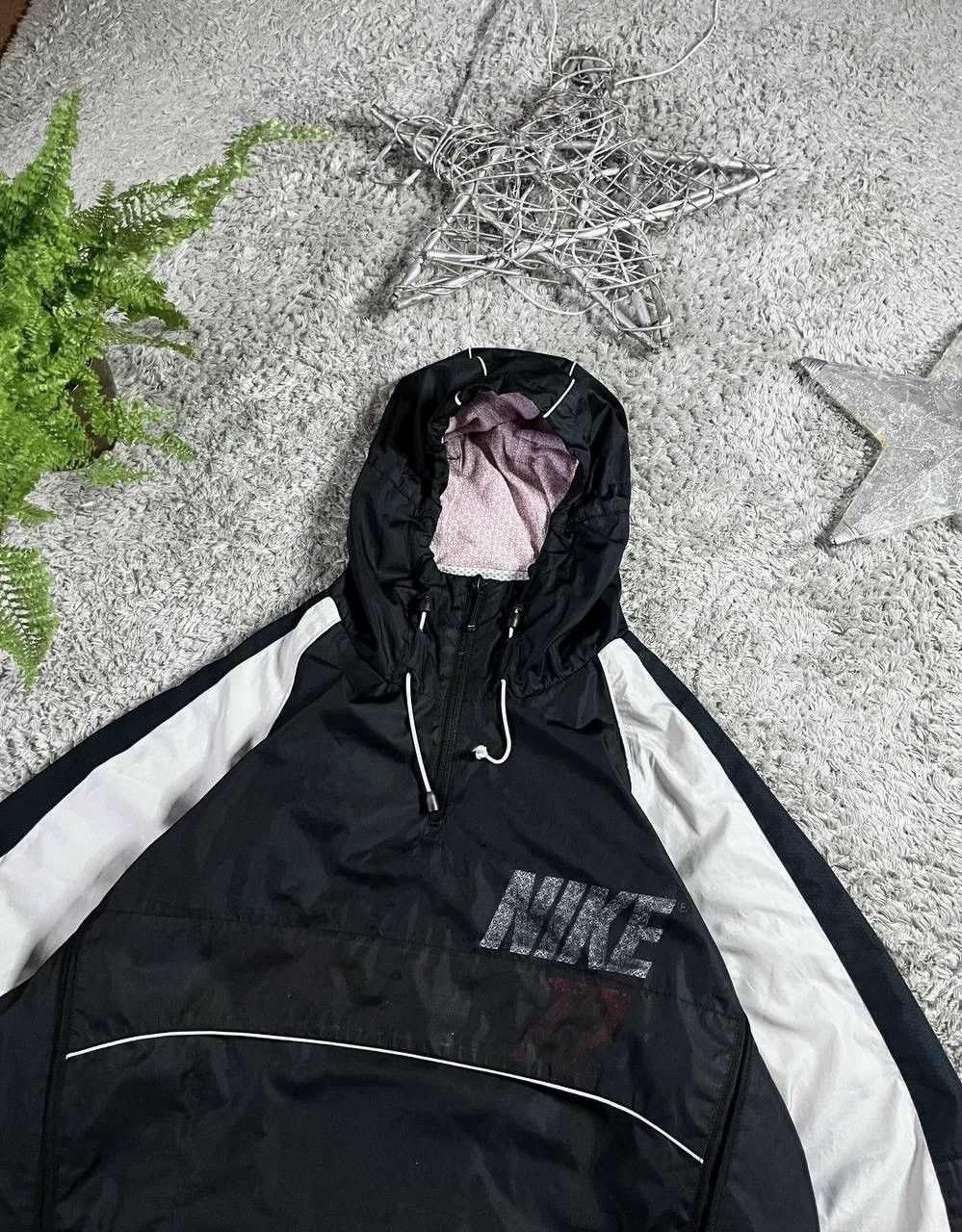 Nike × Vintage Vintage Nike 00s Light Jacket Y2K Nylon Drill Logo Swoosh Size US M / EU 48-50 / 2 - 2 Thumbnail
