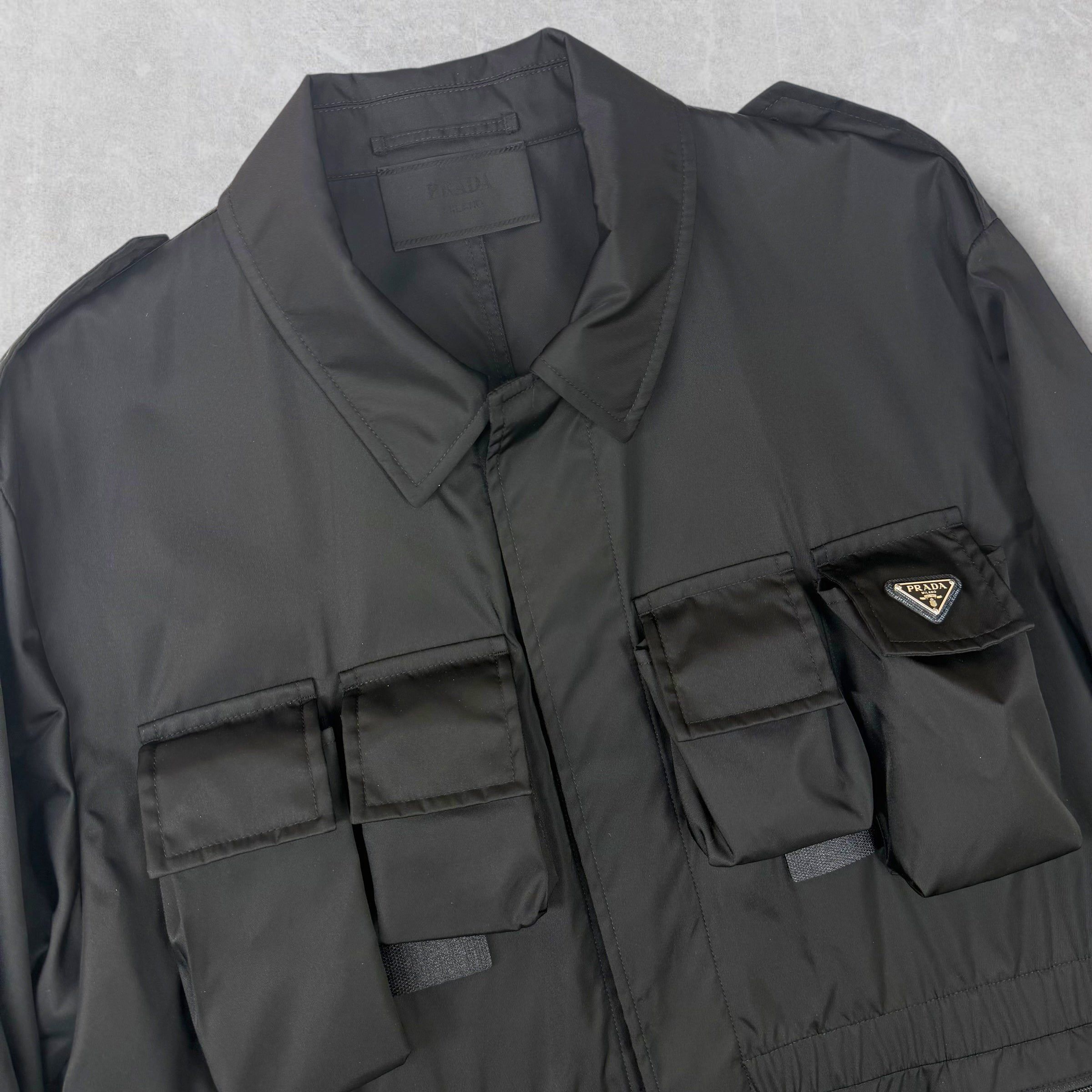 Prada Prada Re-Nylon Safari Jacket 54 (XL) Size US XL / EU 56 / 4 - 2 Thumbnail