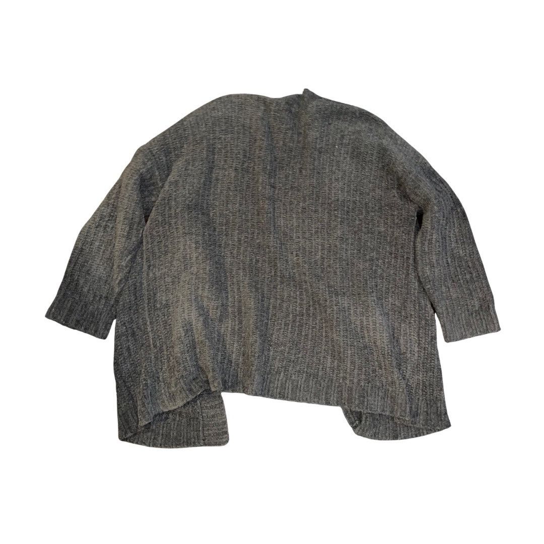 American Eagle Outfitters Olive Green Open Front Chunky Knit Cardigan Pockets Medium Size M / US 6-8 / IT 42-44 - 2 Thumbnail