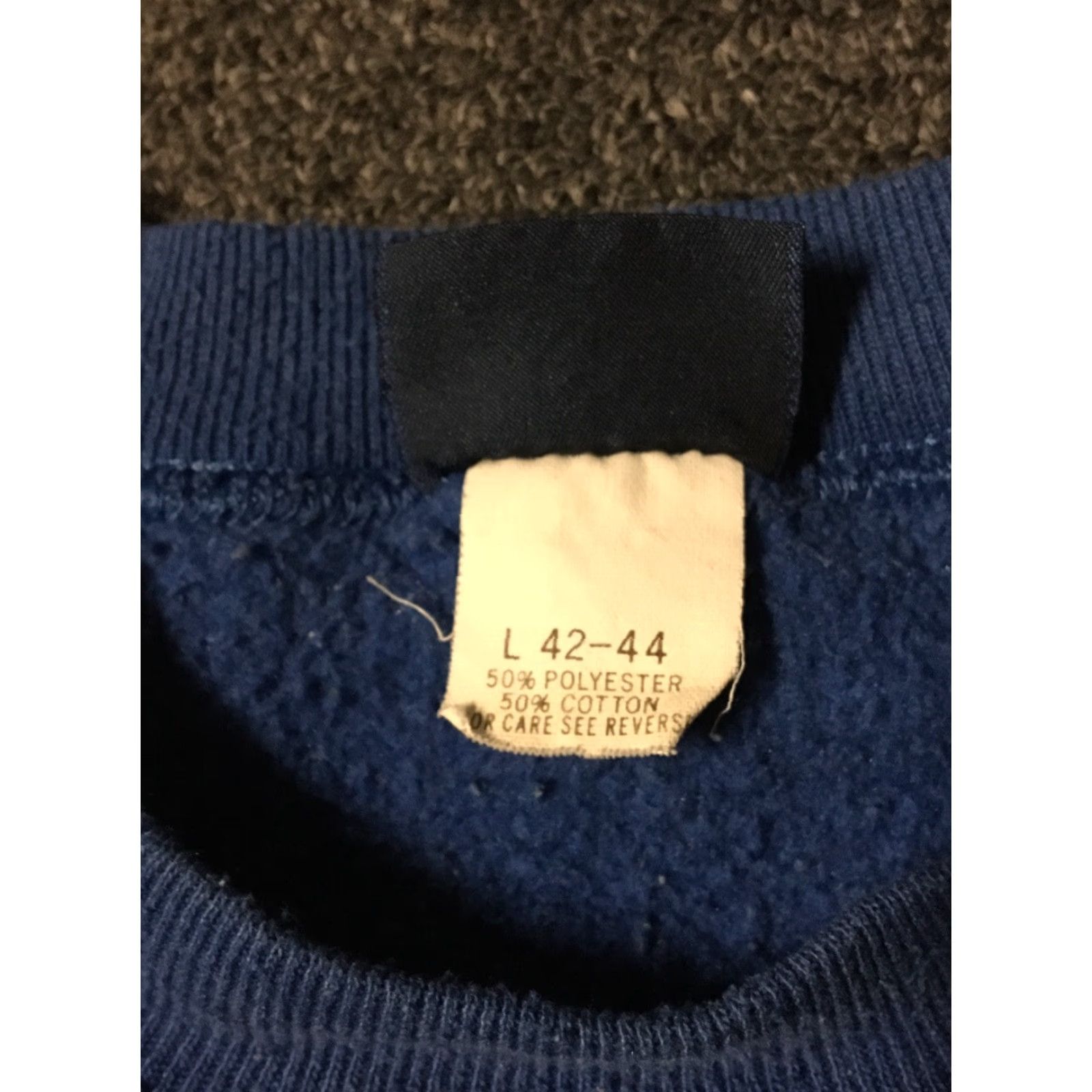 Vintage VINTAGE Washburn University Faded Sweatshirt M USA College Track Hoodie Mens Blue 90s 80s College USA University Pullover Cotton Spellout Gift Size US M / EU 48-50 / 2 - 5 Thumbnail