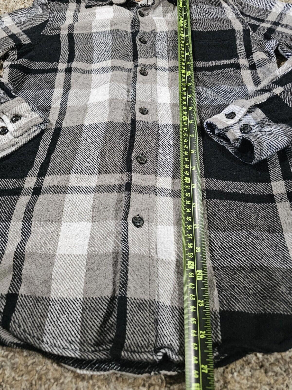 Designer C&C California Flannel Shirt Men's S Black Long Sleeve Size US S / EU 44-46 / 1 - 4 Thumbnail