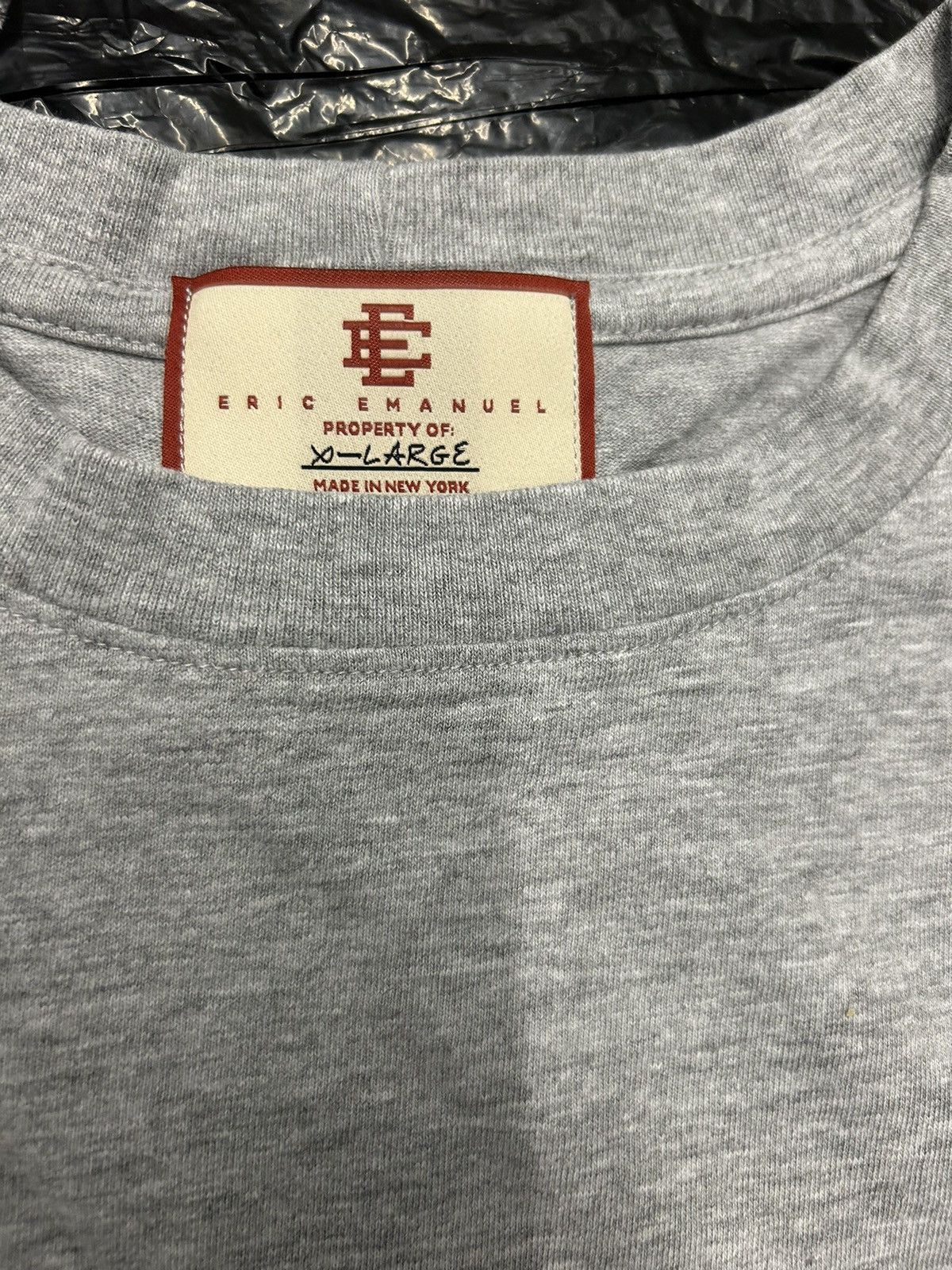 Eric Emanuel Eric Emanuel EE Basic T-Shirt Grey Blue Orange Extra Large Size US XL / EU 56 / 4 - 2 Thumbnail