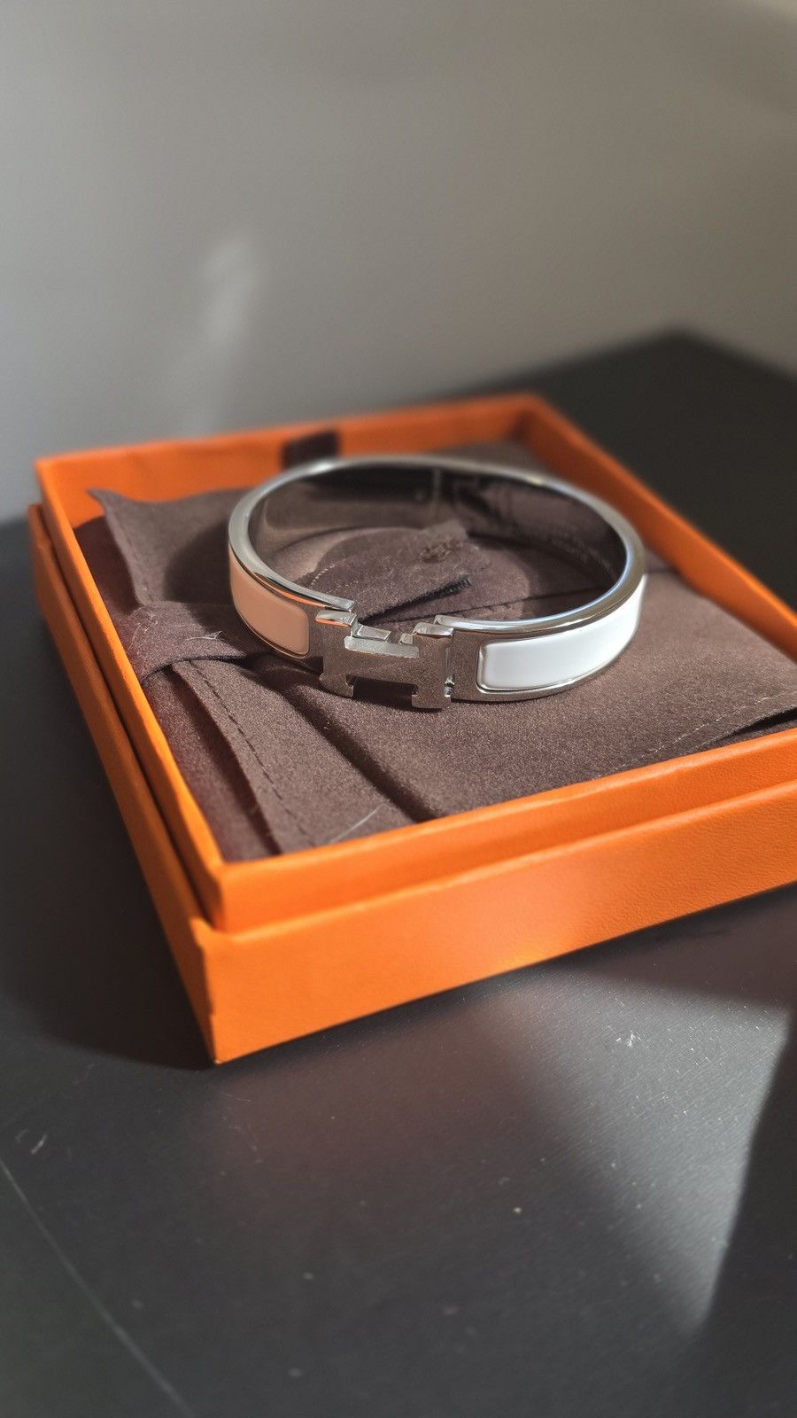 Hermes Hermes H Clic bracelet Size ONE SIZE - 1 Thumbnail
