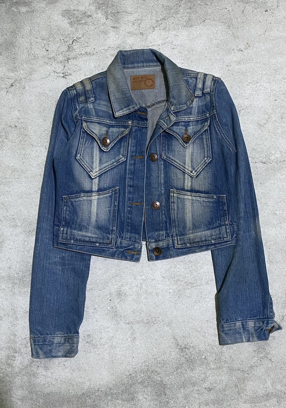 Blue Blue Japan blue blue trucker jacket Size M / US 6-8 / IT 42-44 - 1 Thumbnail