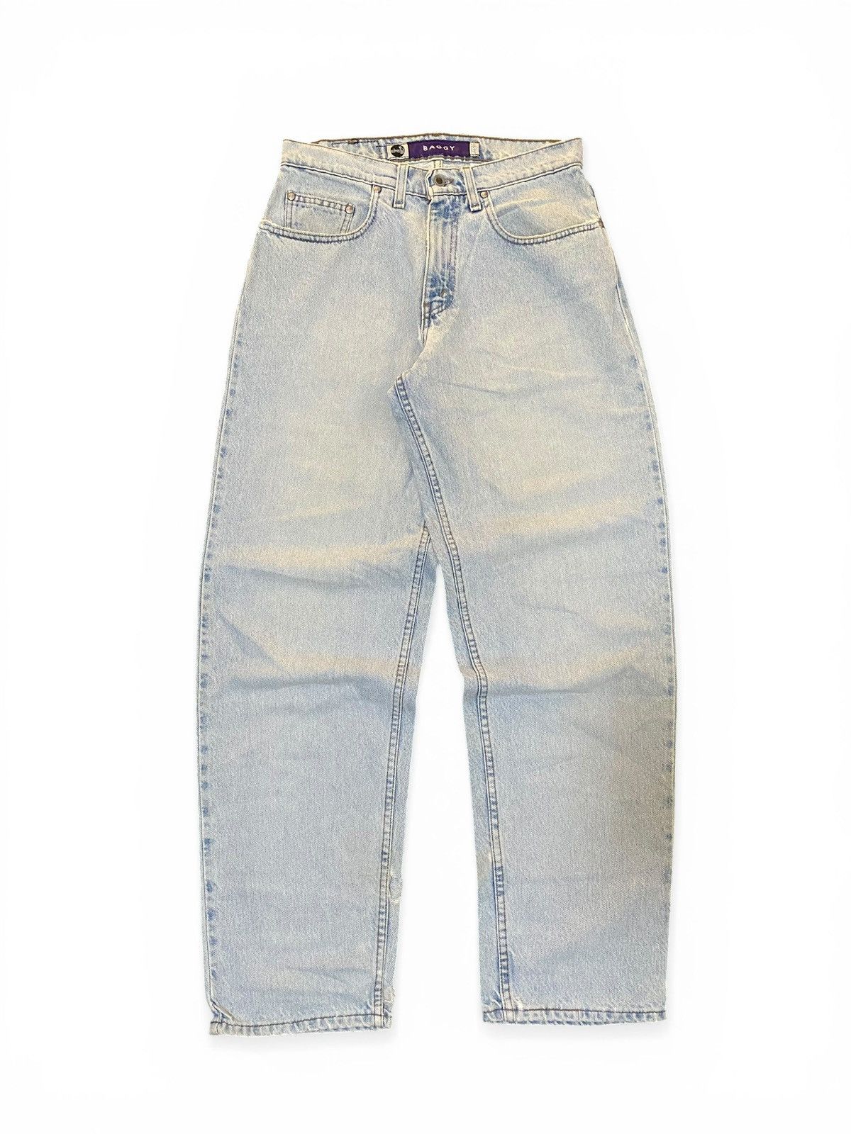 Levi's Vintage 90’s Distressed Baggy Levis Silvertab Purple Tag Size US 30 / EU 46 - 1 Thumbnail