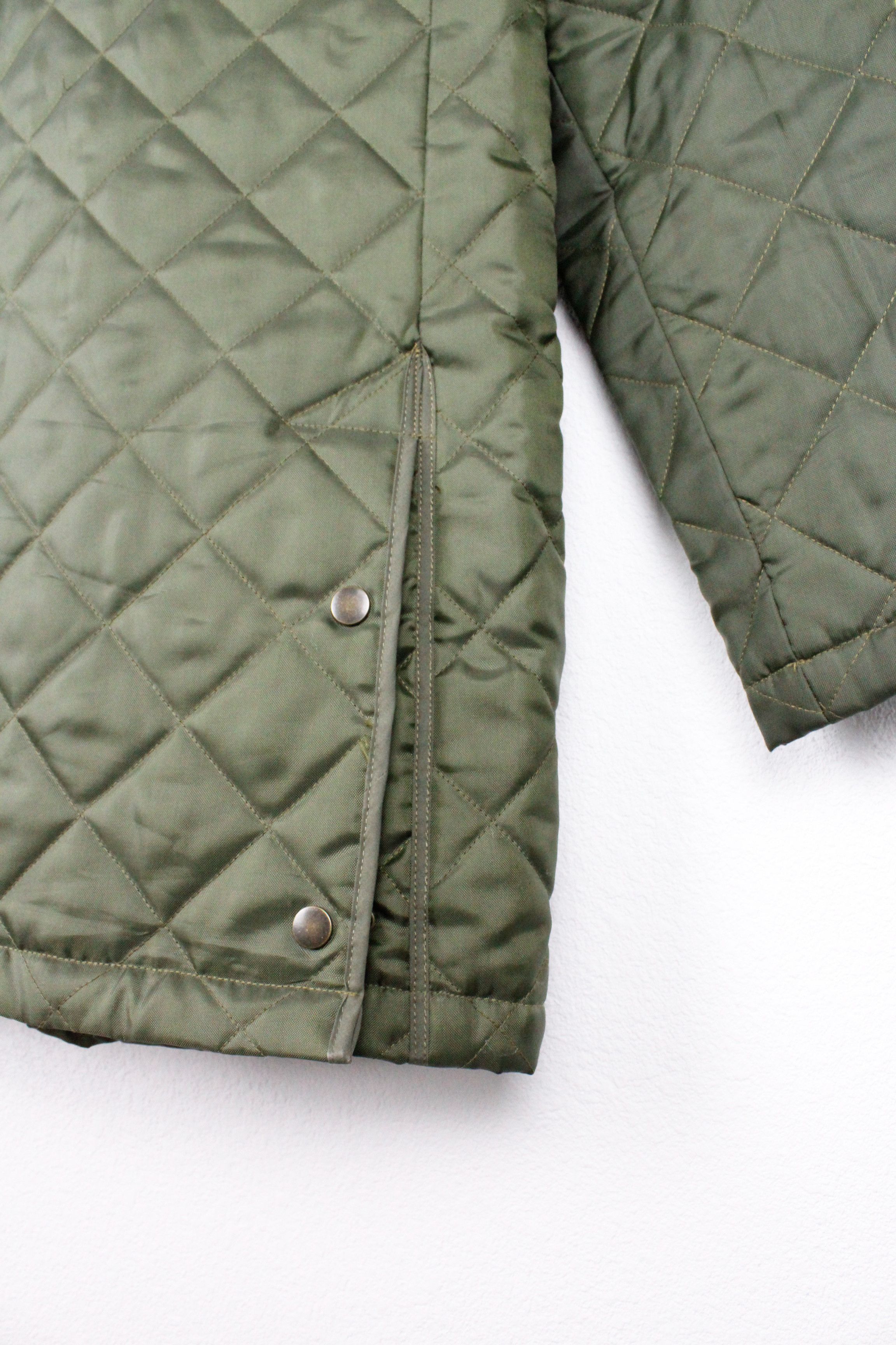 Japanese Brand × Orobianco Orobianco Army Green Olive Quilted Coat Jacket Size US S / EU 44-46 / 1 - 9 Thumbnail