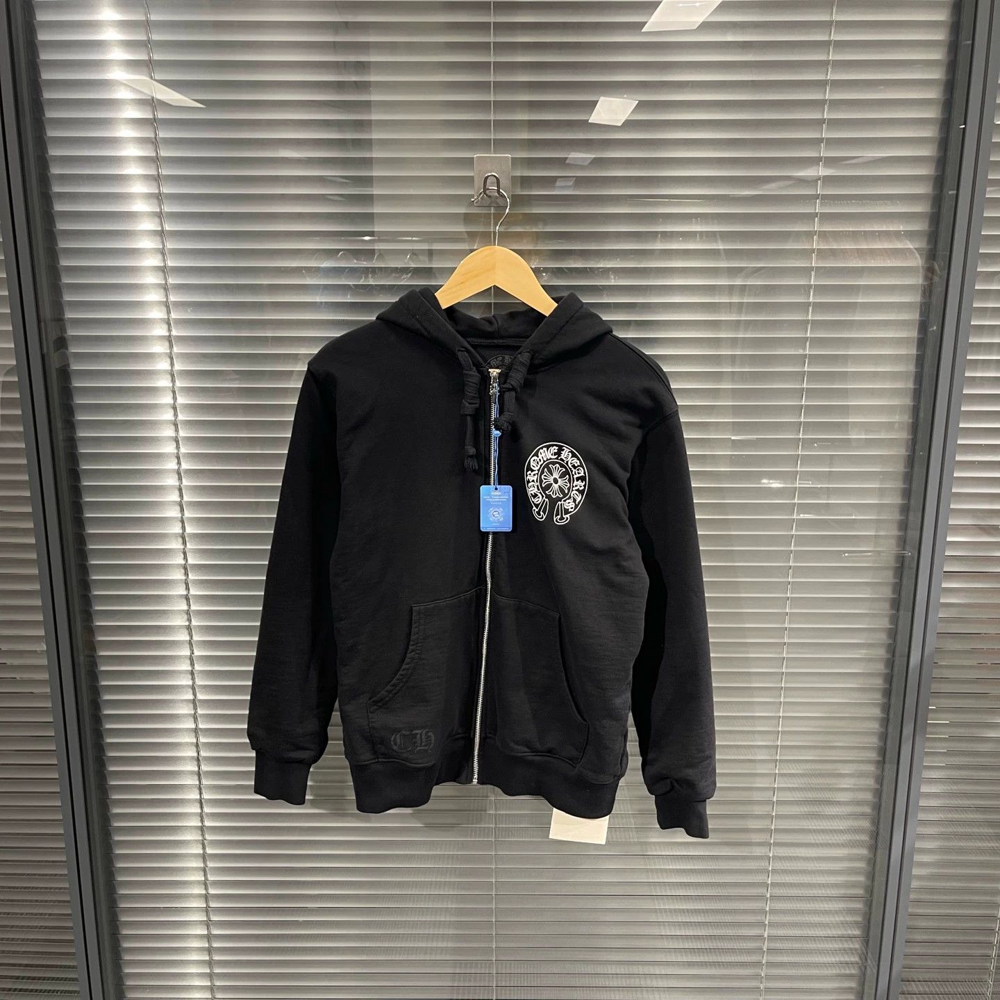 Chrome Hearts CH HK Excl Horseshoe Cross Print Zip Jacket S 99New Size US S / EU 44-46 / 1 - 2 Thumbnail