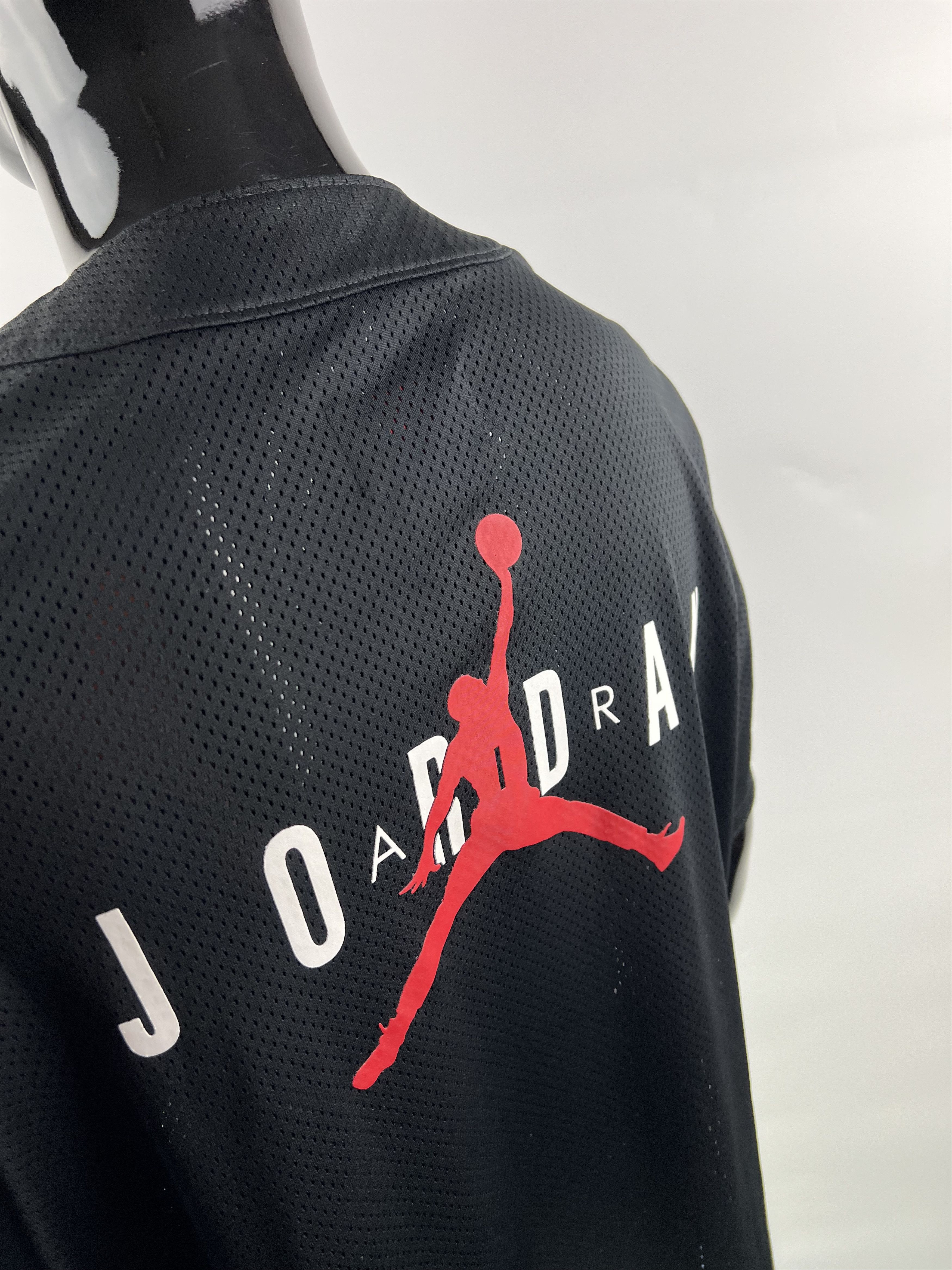 Jordan Brand Jordan Black Mesh Jersey Size XXL Size US XXL / EU 58 / 5 - 5 Thumbnail