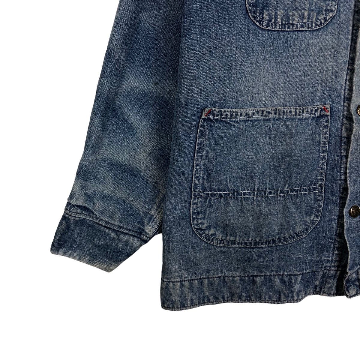Sugar Cane 🔥80’s Vintage Chore Denim Jacket Sears Sugar Cane Blanket Size US M / EU 48-50 / 2 - 4 Thumbnail