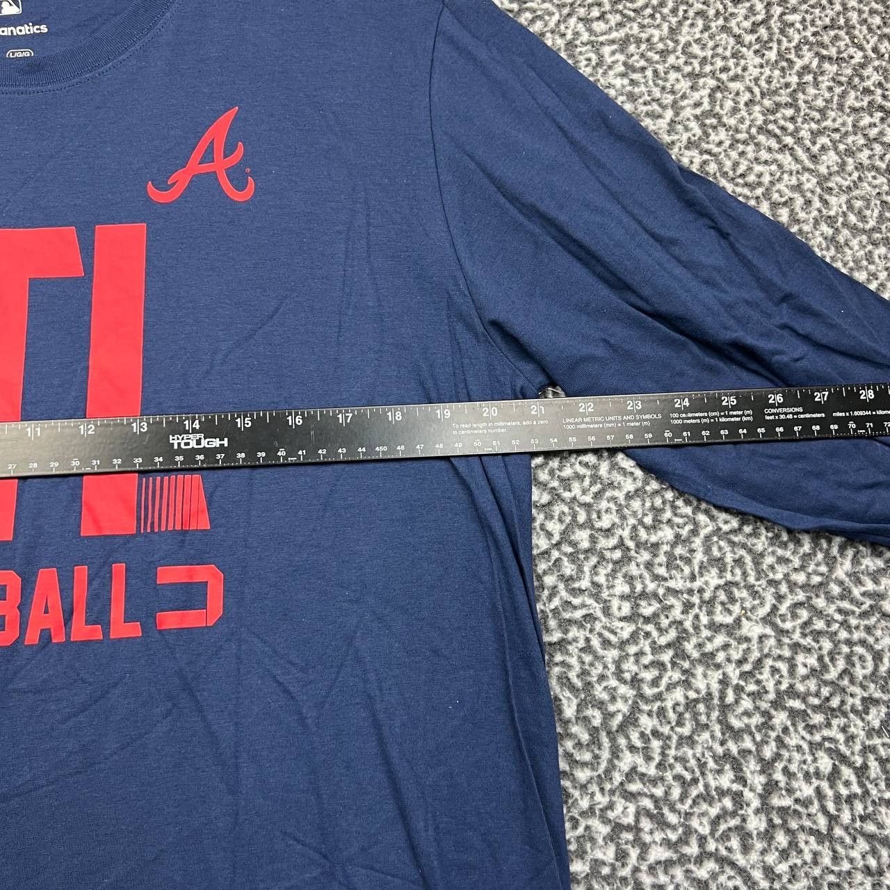 Other Atlanta Braves Shirt Men Large Blue Fanatics Cotton New L Size US L / EU 52-54 / 3 - 4 Thumbnail