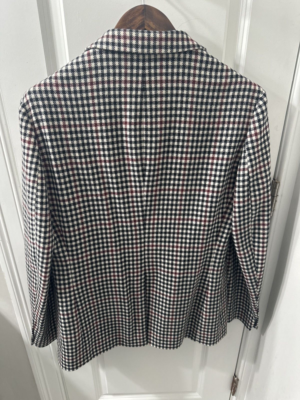 De Fursac Checked wool/cashmere sport coat Size 38R - 7 Thumbnail