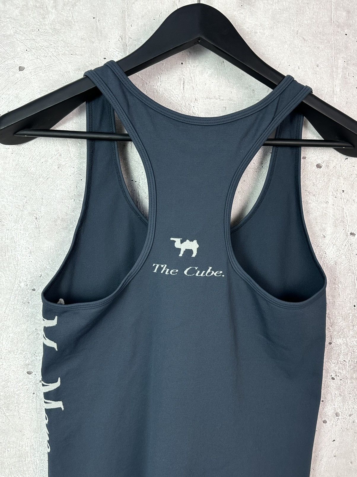 Max Mara Max Mara The Cube Logo Navy Sleeveless Women’s Top Size M / US 6-8 / IT 42-44 - 6 Thumbnail