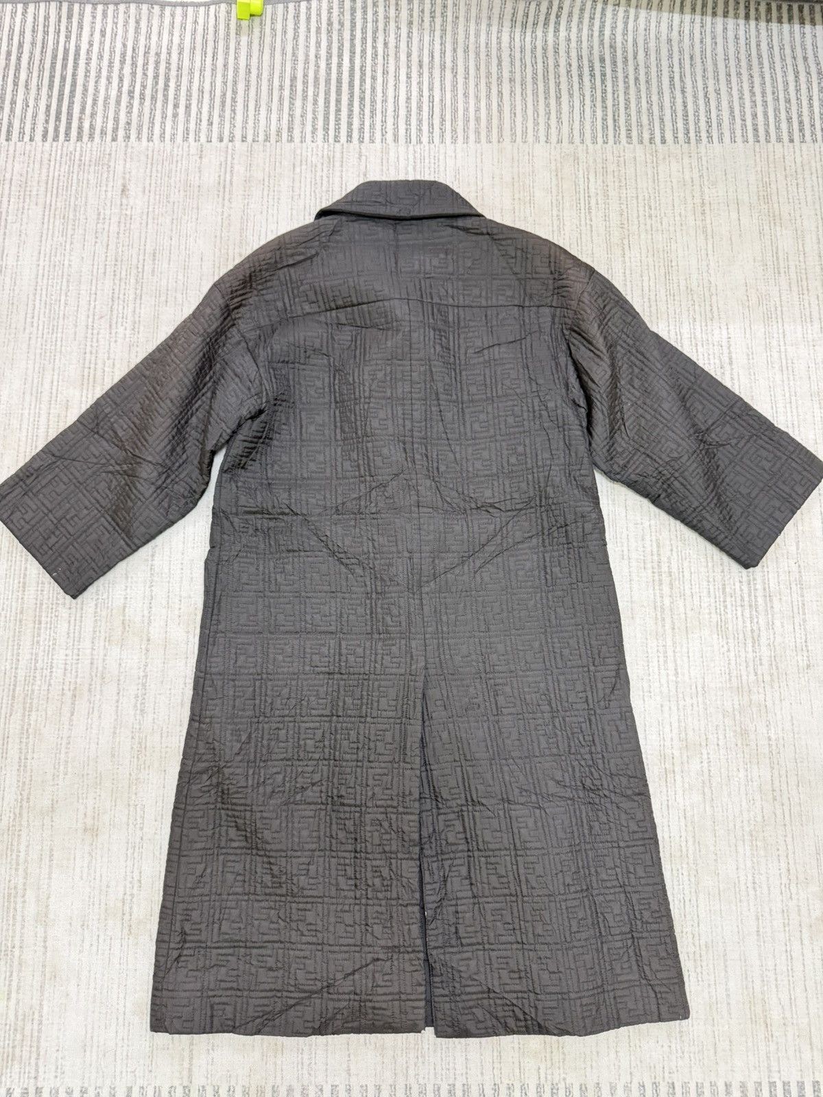 Fendi Vintage 80s fendi zucca long jacket Size US M / EU 48-50 / 2 - 2 Thumbnail