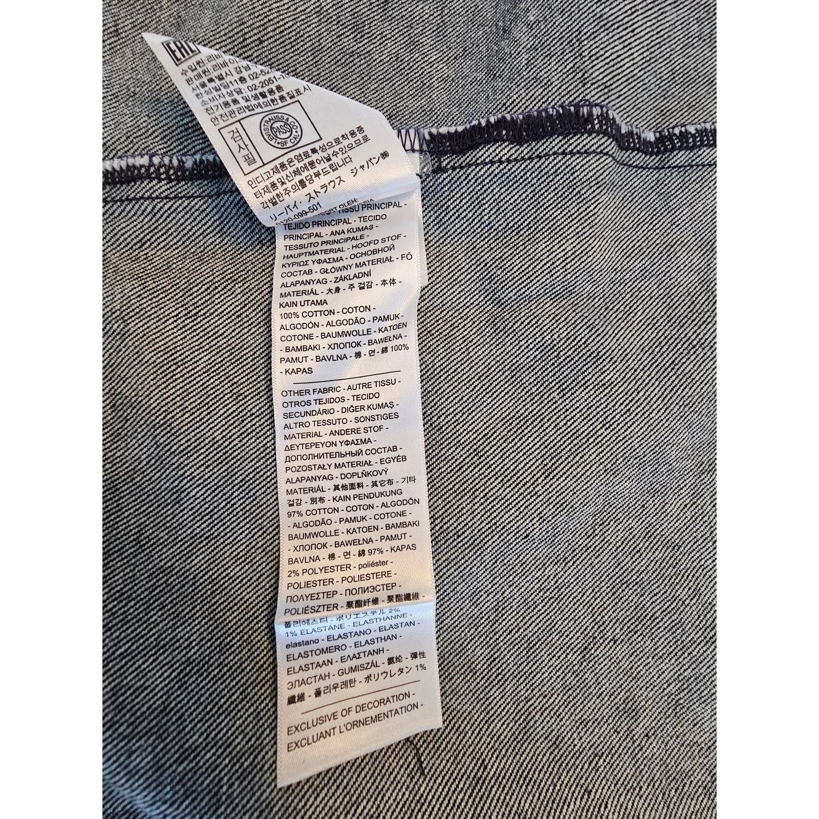 Levi's NWT Levi's Denim Empire Western Coat Long Jacket XS Size XS / US 0-2 / IT 36-38 - 14 Thumbnail