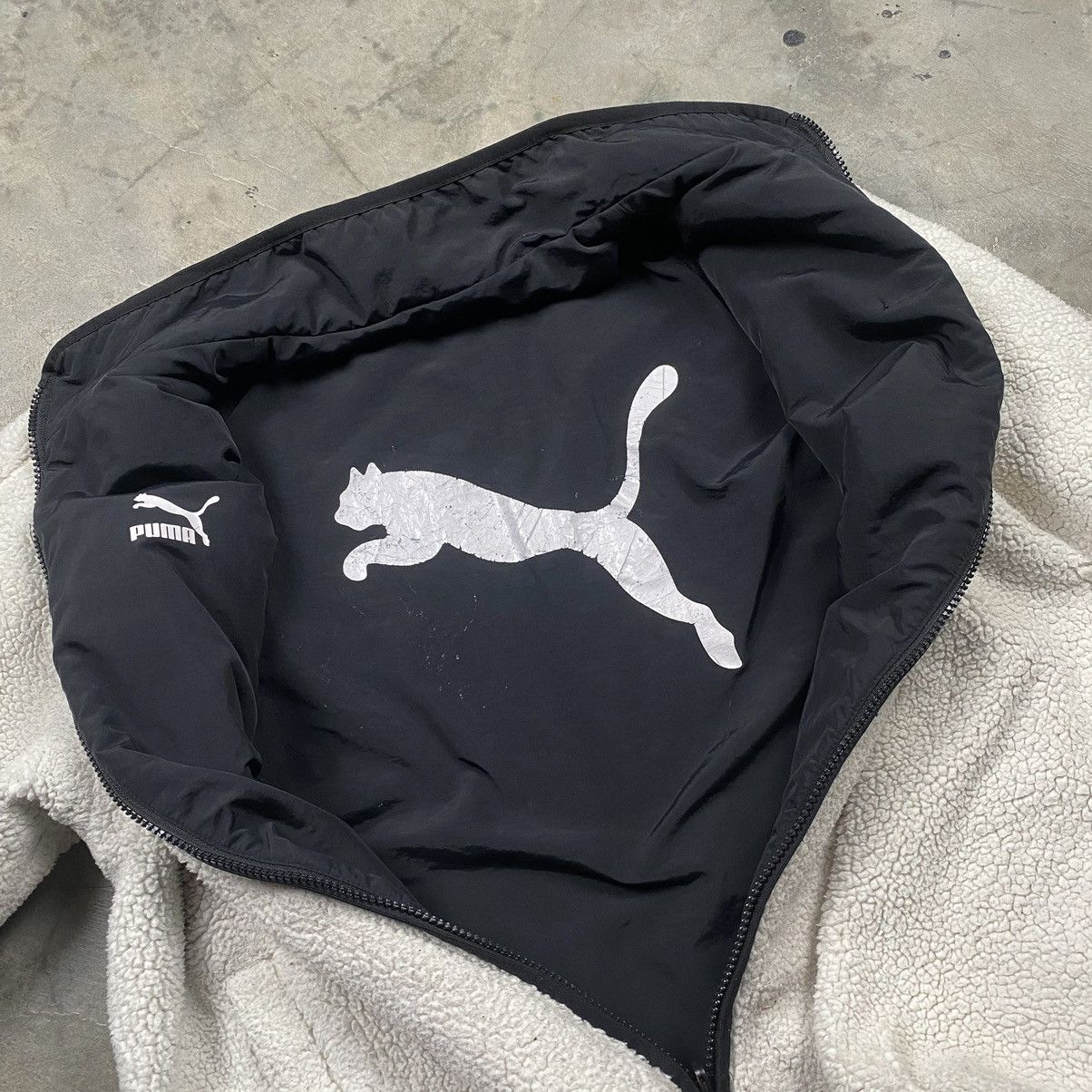Puma Puma Tactical Sherpa Fleece Reversible Jacket Size US M / EU 48-50 / 2 - 8 Thumbnail