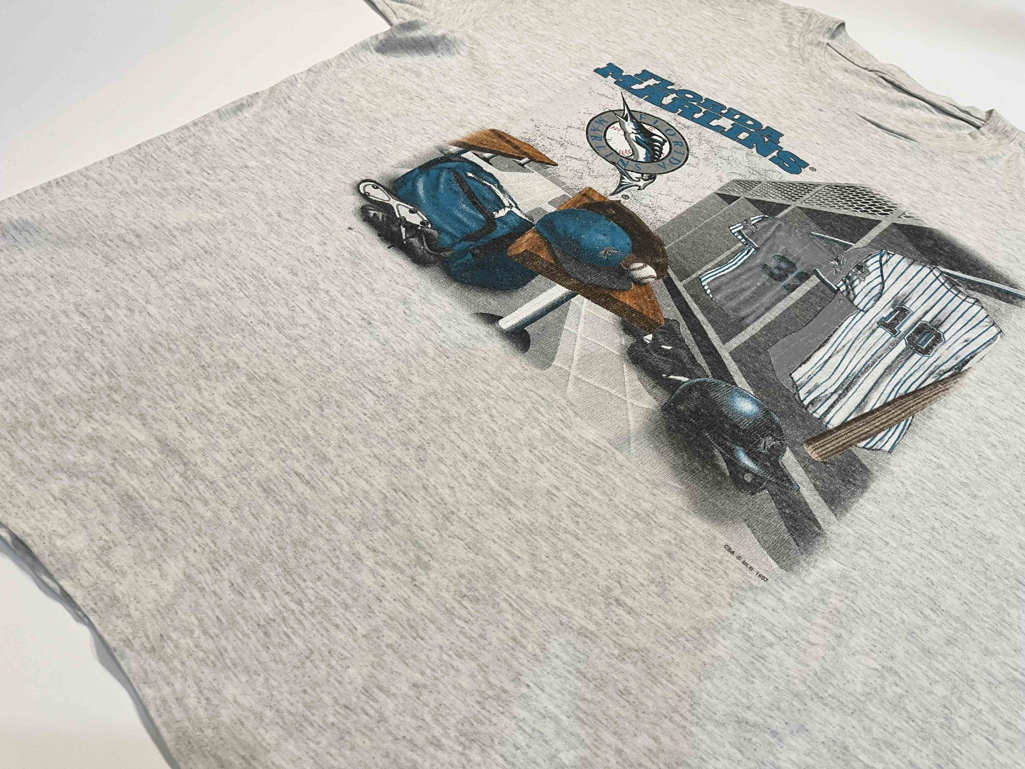 MLB × Vintage Vintage CSA 1997 MLB Florida Marlins Baseball T-Shirt Size US XL / EU 56 / 4 - 5 Thumbnail