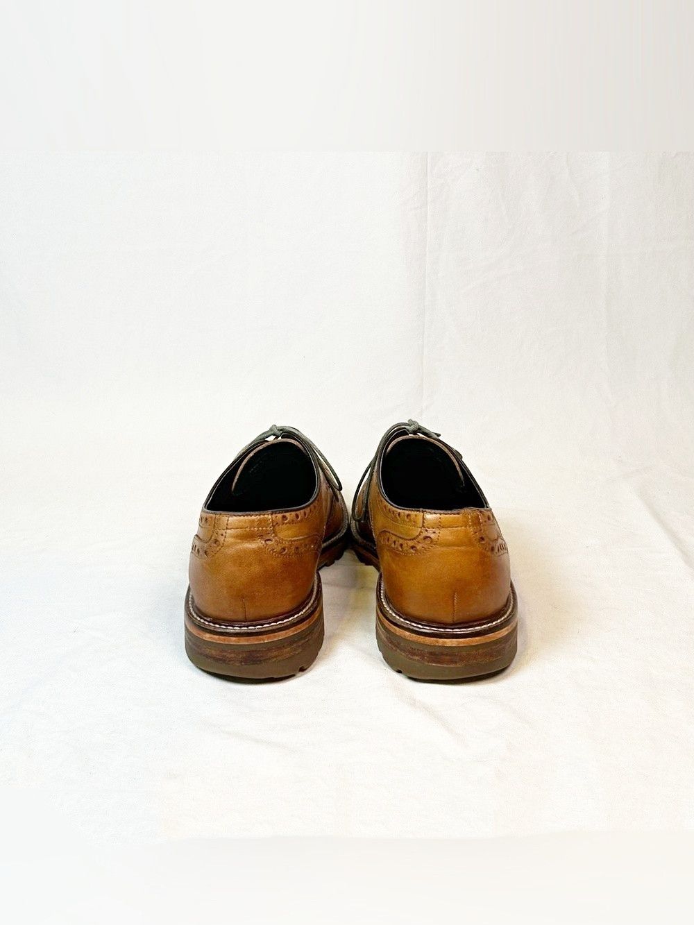 Johnston & Murphy Johnston & Murphy Leather Karnes Wingtip Brogues Shoes Size US 10.5 / EU 43-44 - 5 Thumbnail