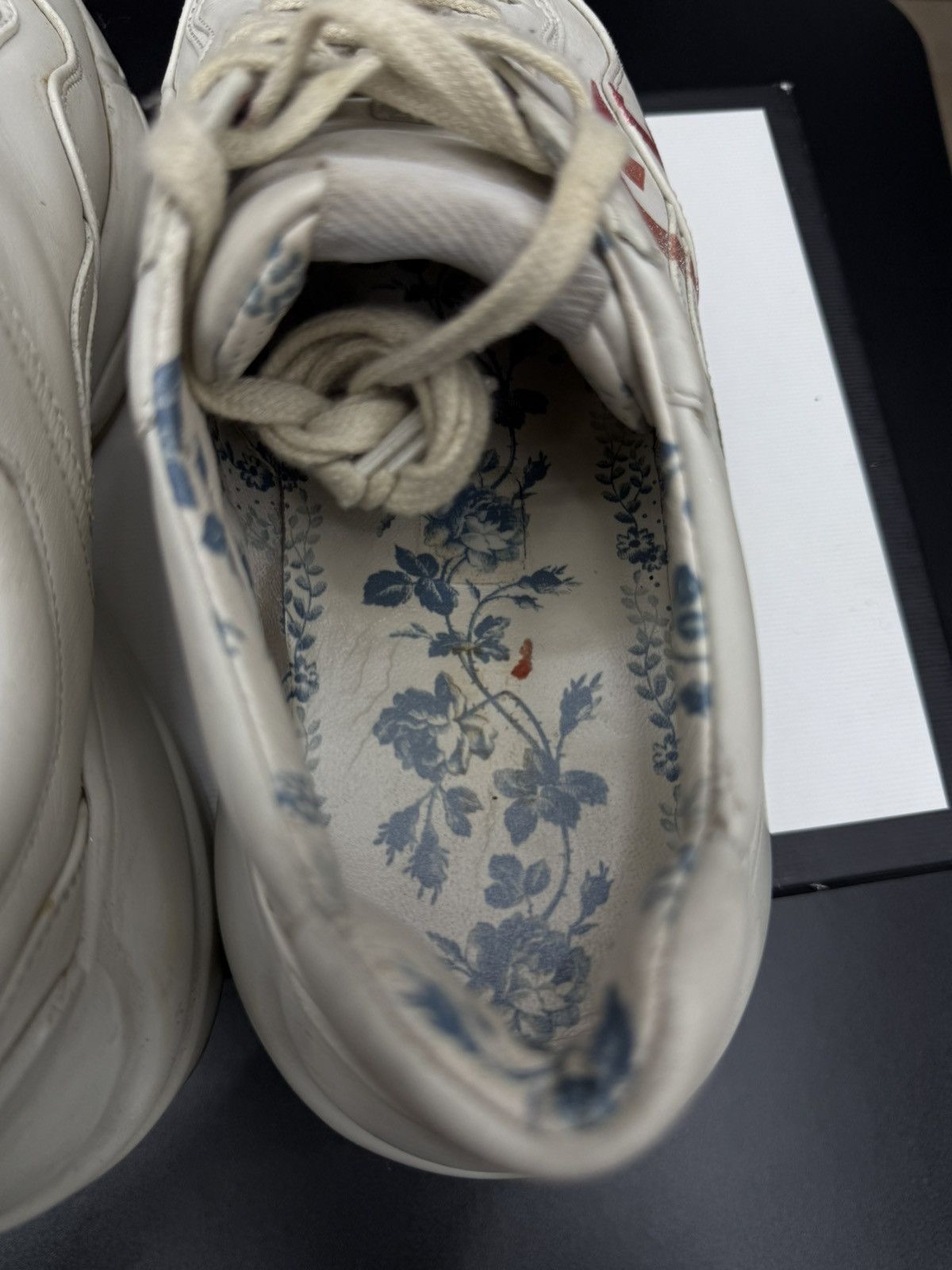 Gucci Gucci Women’s Rhyton Sneakers Size 39.5G/9.5US (W) Size US 9.5 / IT 39.5 - 12 Thumbnail