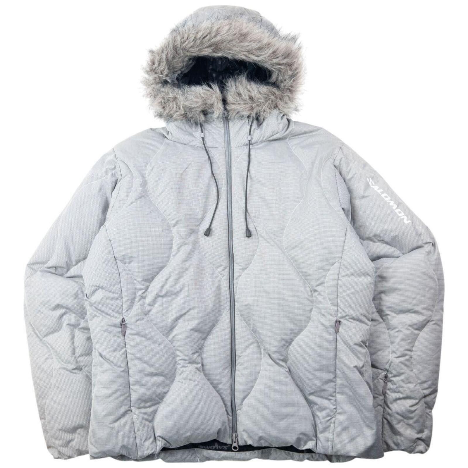 Salomon Vintage 2000s Salomon Zip Up Puffer Jacket Womens Size M Size US M / EU 48-50 / 2 - 1 Thumbnail
