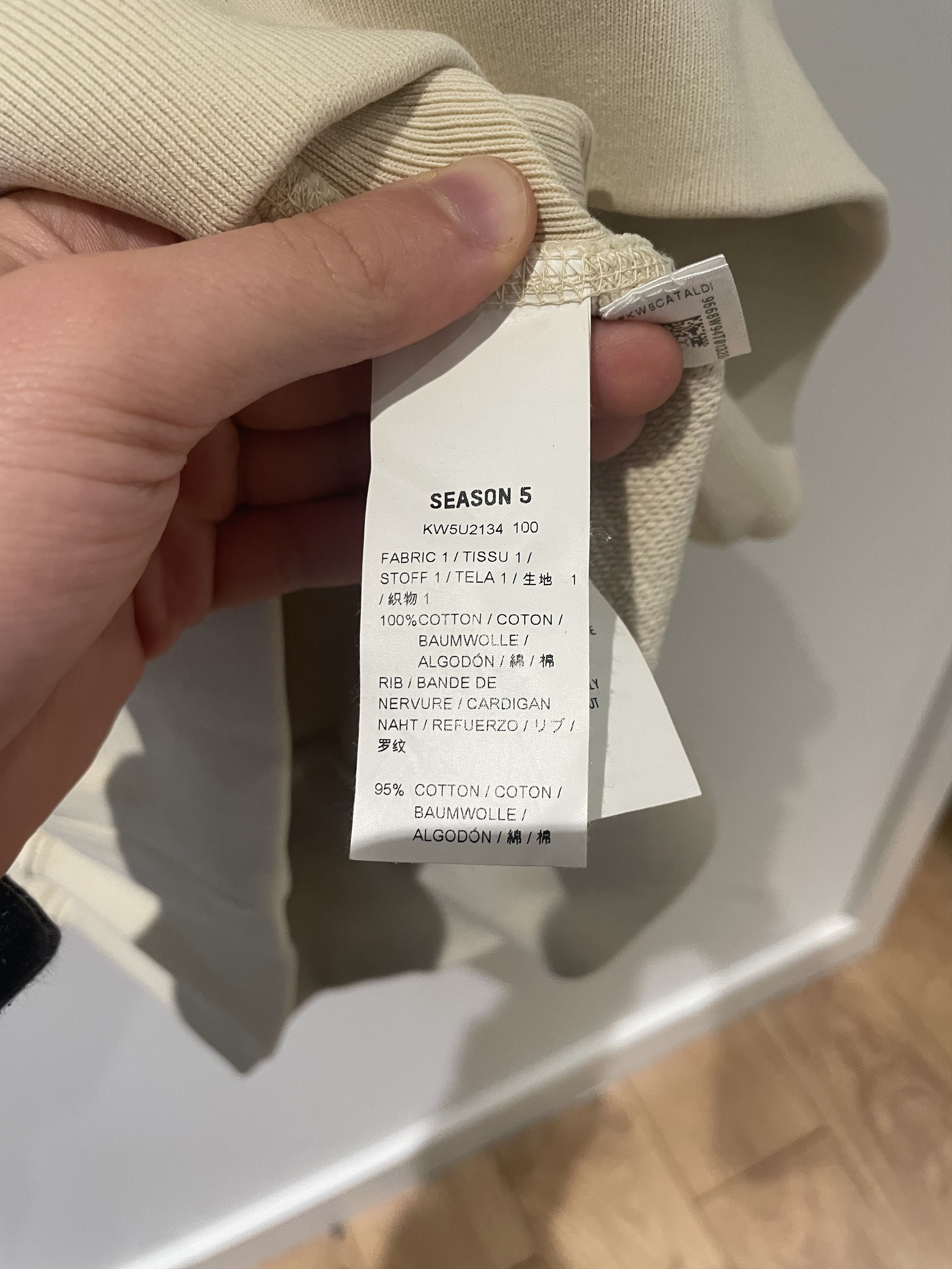 Adidas × Yeezy Yeezy Season 5 Adidas Calabasas Crewneck Sweatshirt Size US S / EU 44-46 / 1 - 4 Thumbnail