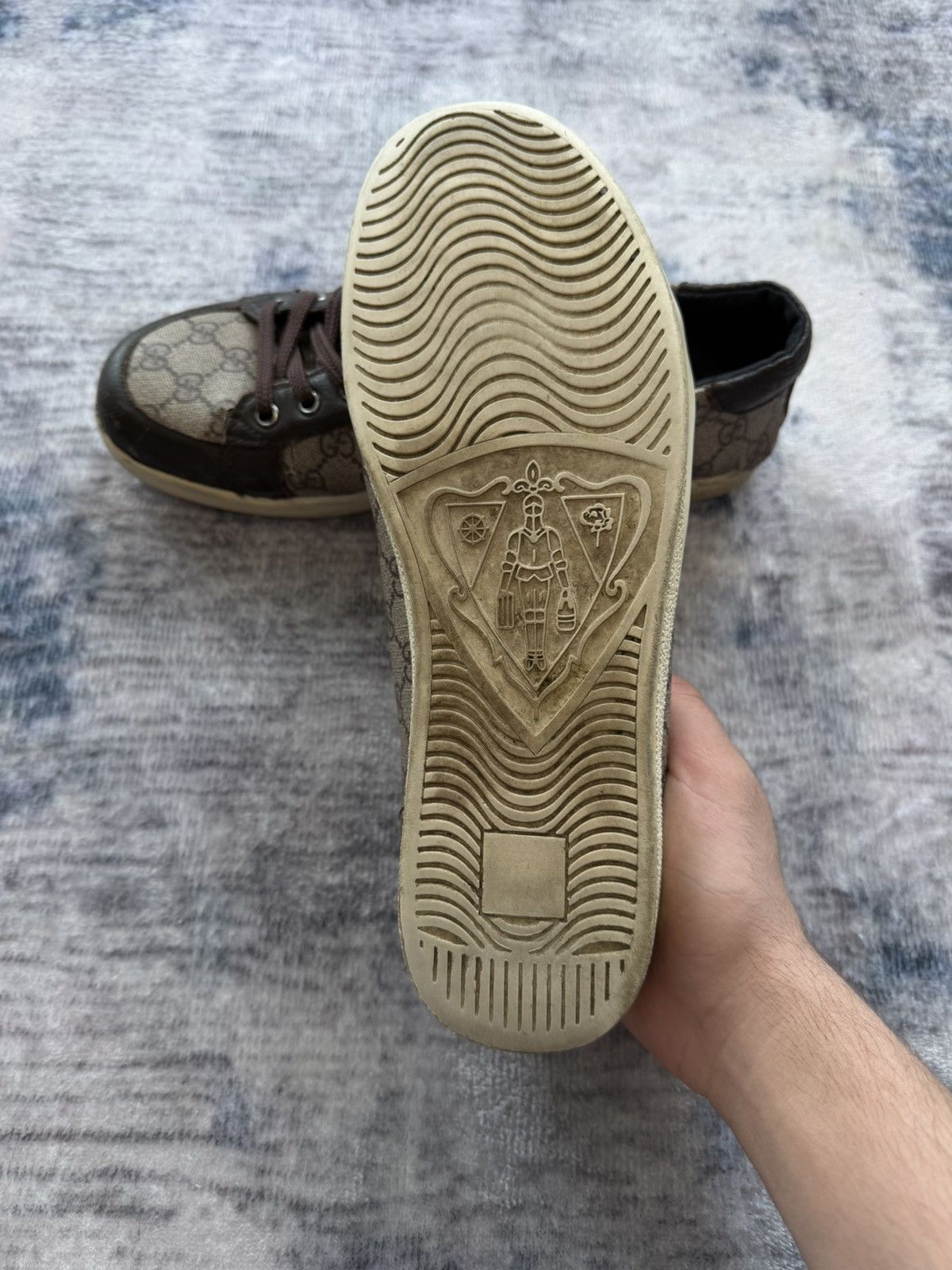 Gucci Gucci Brooklyn Brown Low Top Sneakers Size US 9 / EU 42 - 4 Thumbnail